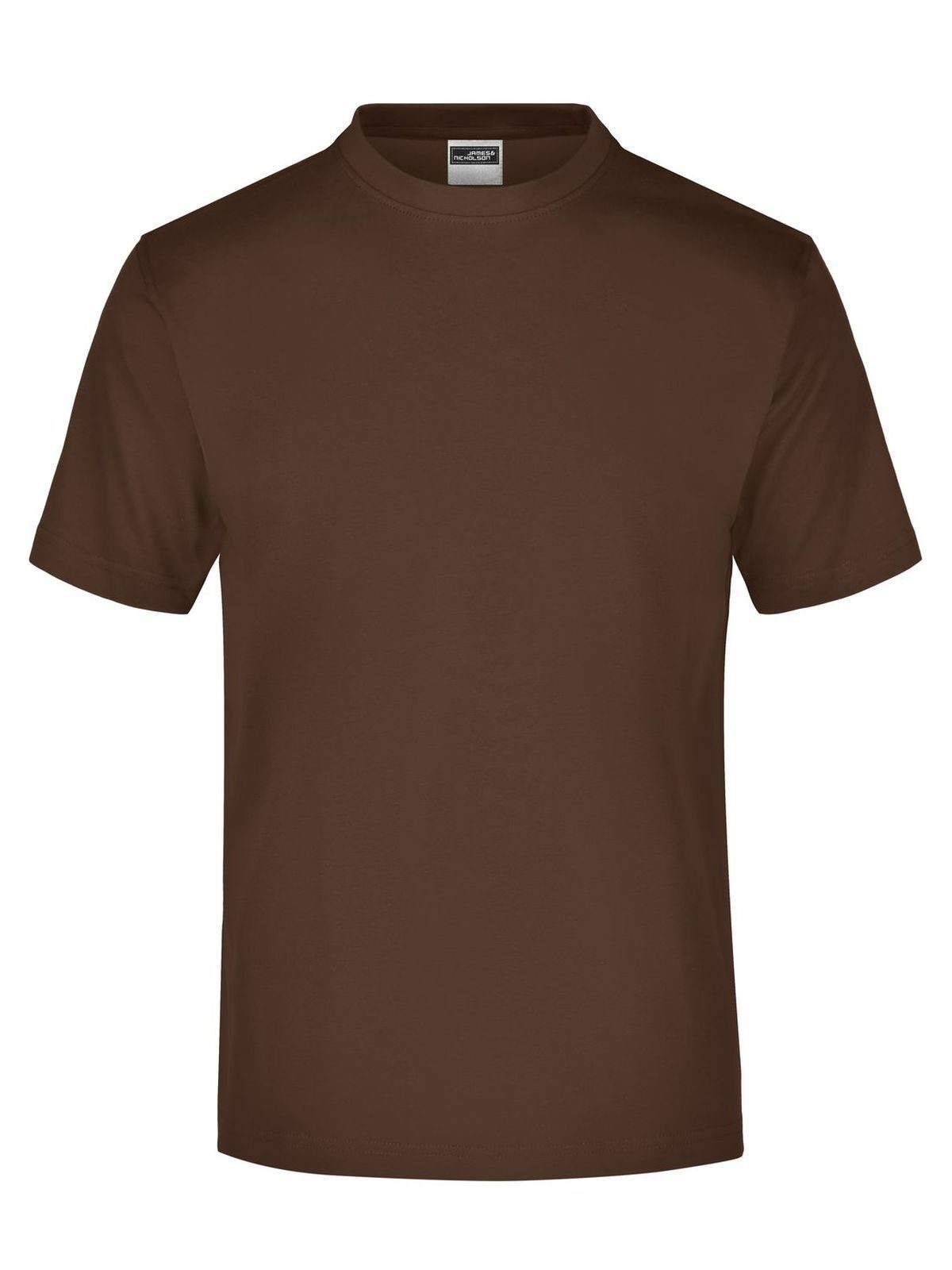 Round-T-Medium (150g/m²) T-Shirt – Daiber – Farbe Braun – individuell veredelbar