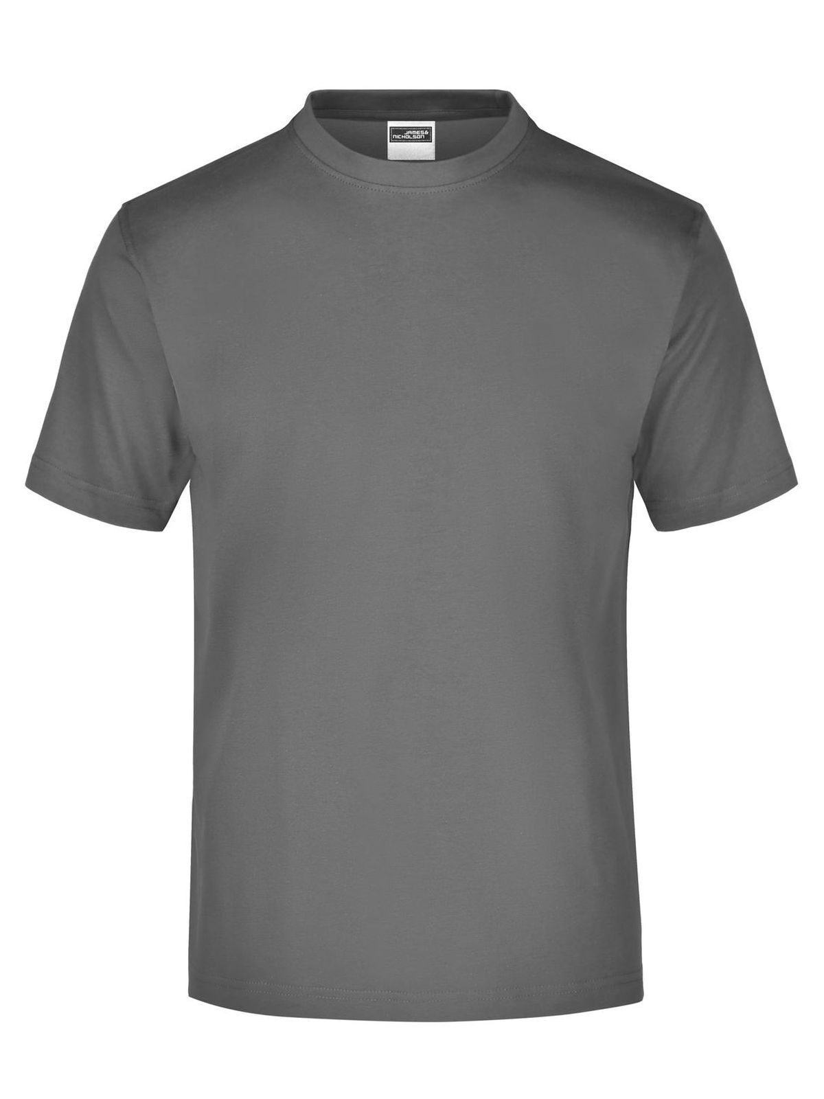 Round-T-Medium (150g/m²) T-Shirt – Daiber – Farbe dark-grey – individuell veredelbar