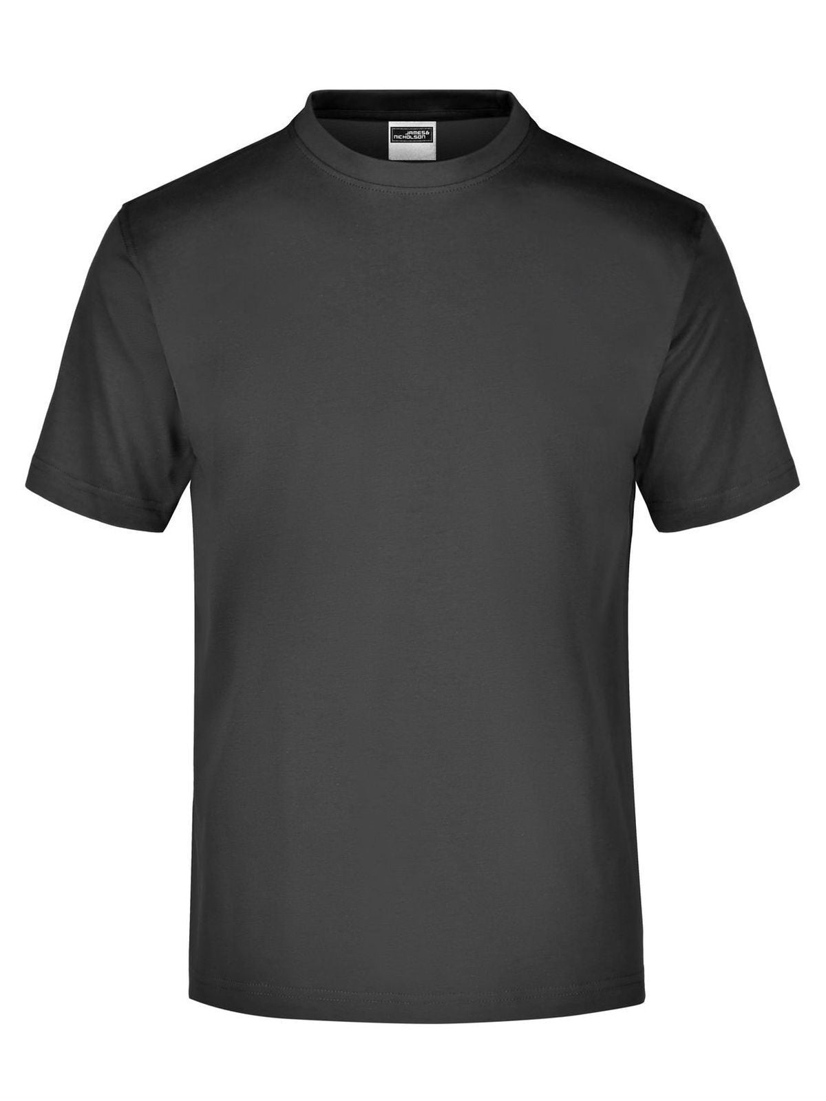 Round-T-Medium (150g/m²) T-Shirt – Daiber – Farbe graphite – individuell veredelbar