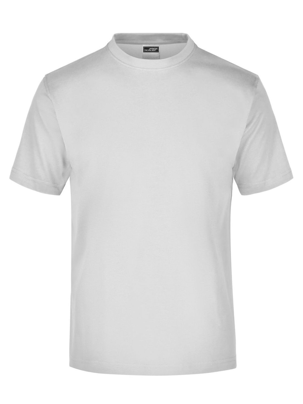 Round-T-Medium (150g/m²) T-Shirt – Daiber – Farbe light-grey – individuell veredelbar