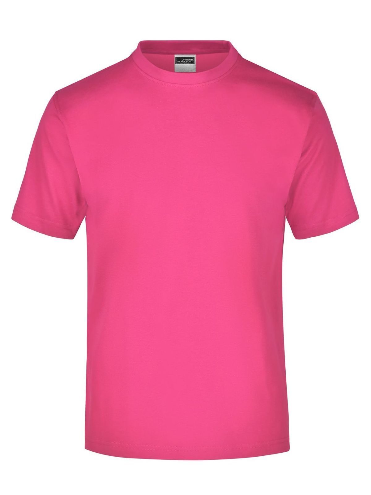 Round-T-Medium (150g/m²) T-Shirt – Daiber – Farbe Pink – individuell veredelbar