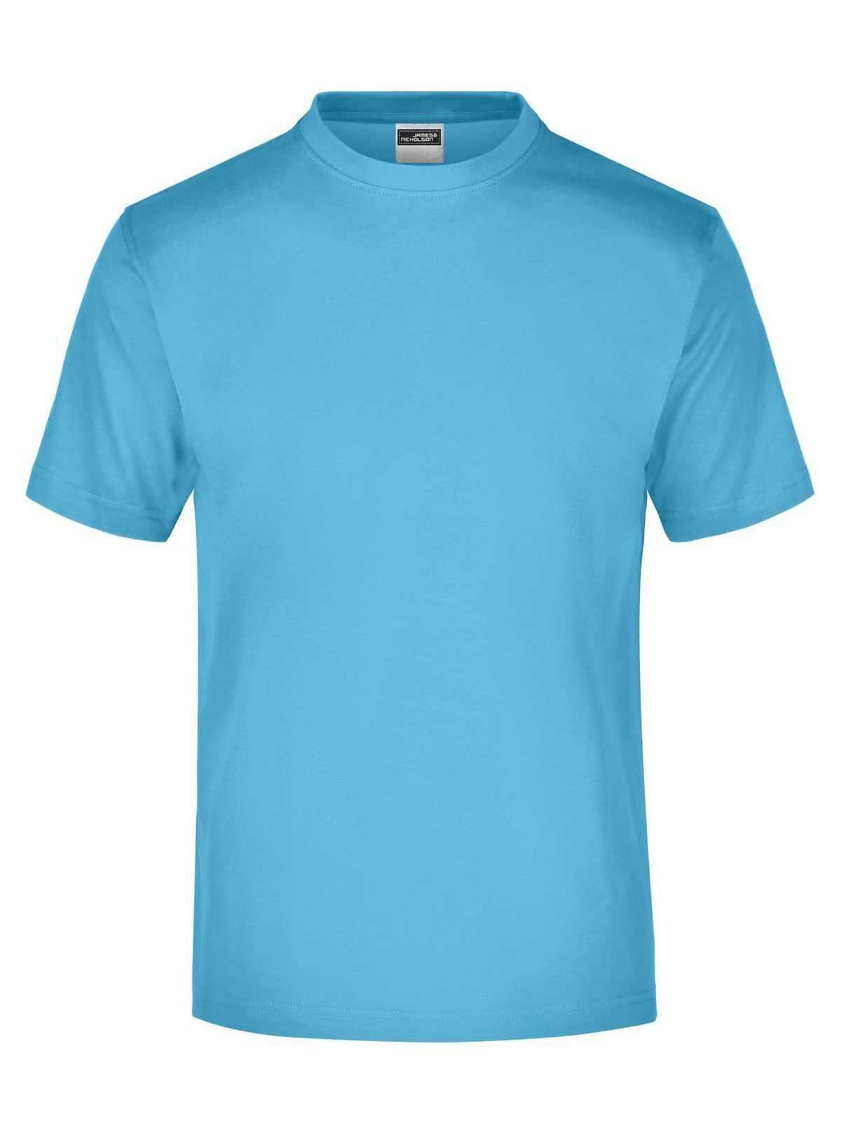 Round-T-Medium (150g/m²) T-Shirt – Daiber – Farbe sky-blue – individuell veredelbar