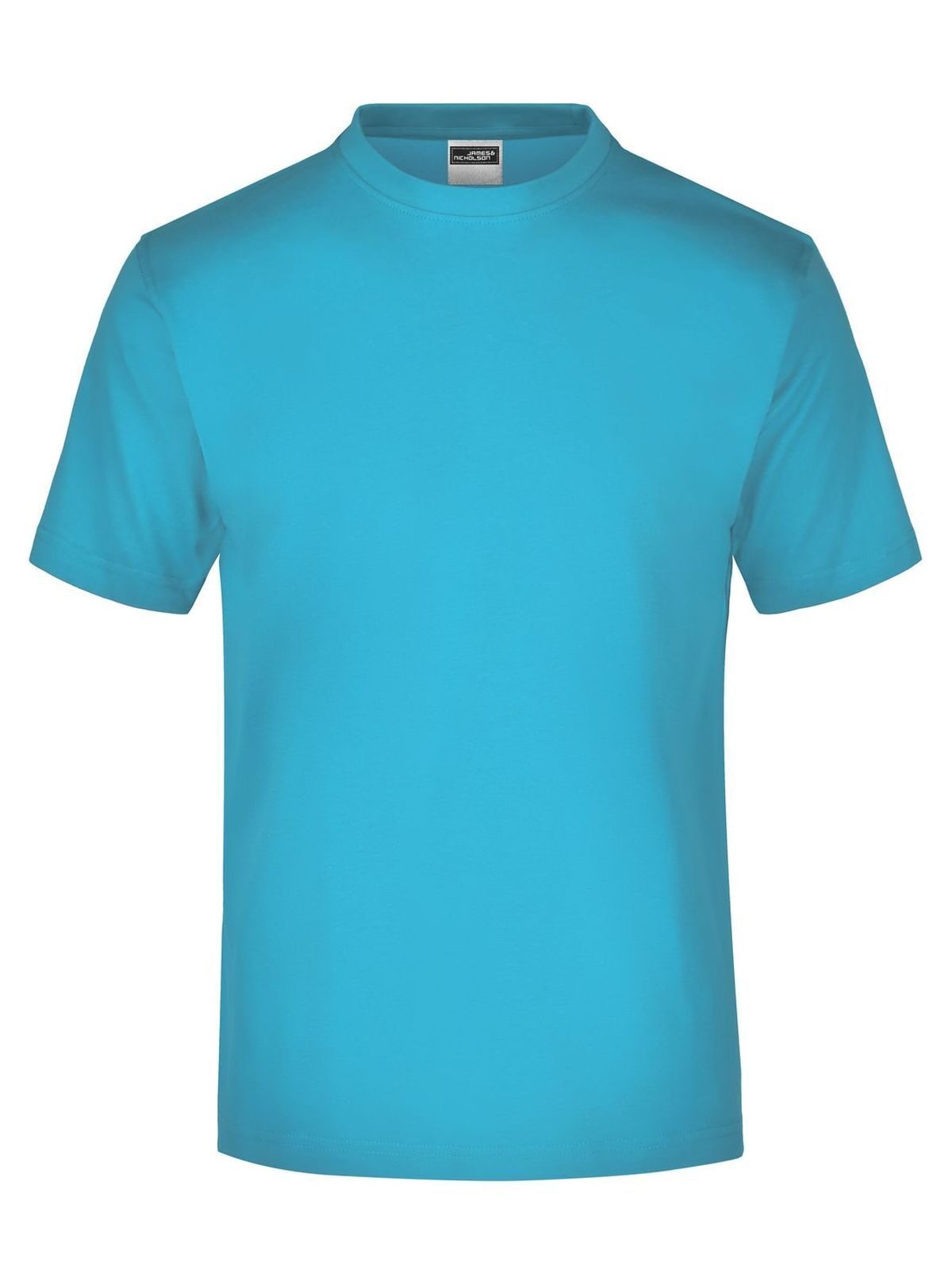 Round-T-Medium (150g/m²) T-Shirt – Daiber – Farbe Türkis – individuell veredelbar