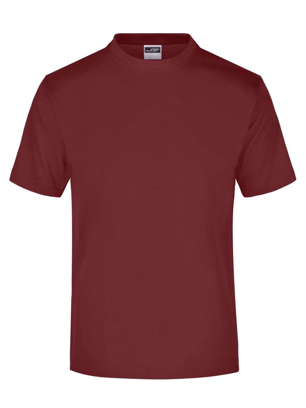 Round-T-Medium (150g/m²) T-Shirt – Daiber – Farbe Bordeaux – individuell veredelbar