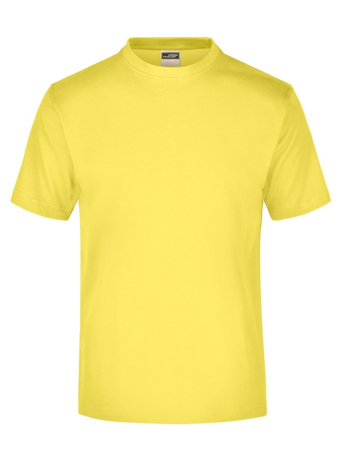 Round-T-Medium (150g/m²) T-Shirt – Daiber – Farbe Gelb – individuell veredelbar