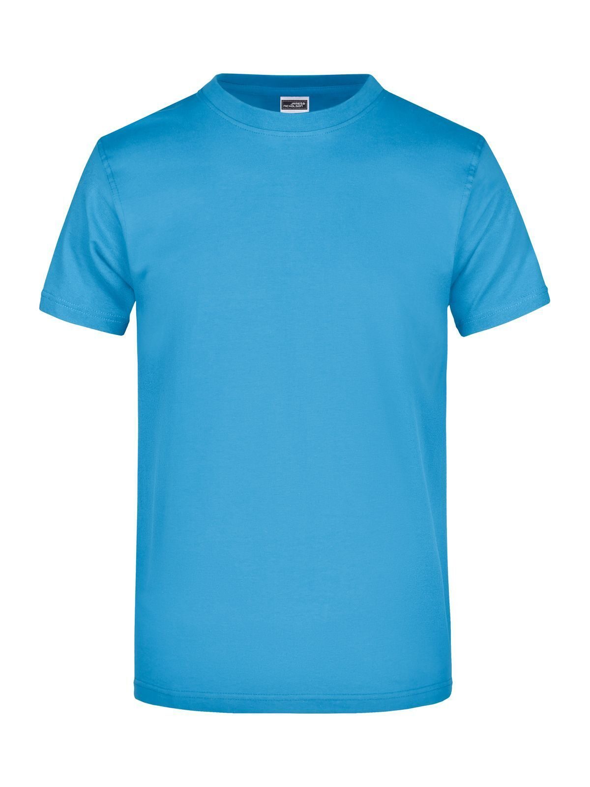 Round-T Heavy T-Shirt – Daiber – Farbe Aqua – individuell veredelbar