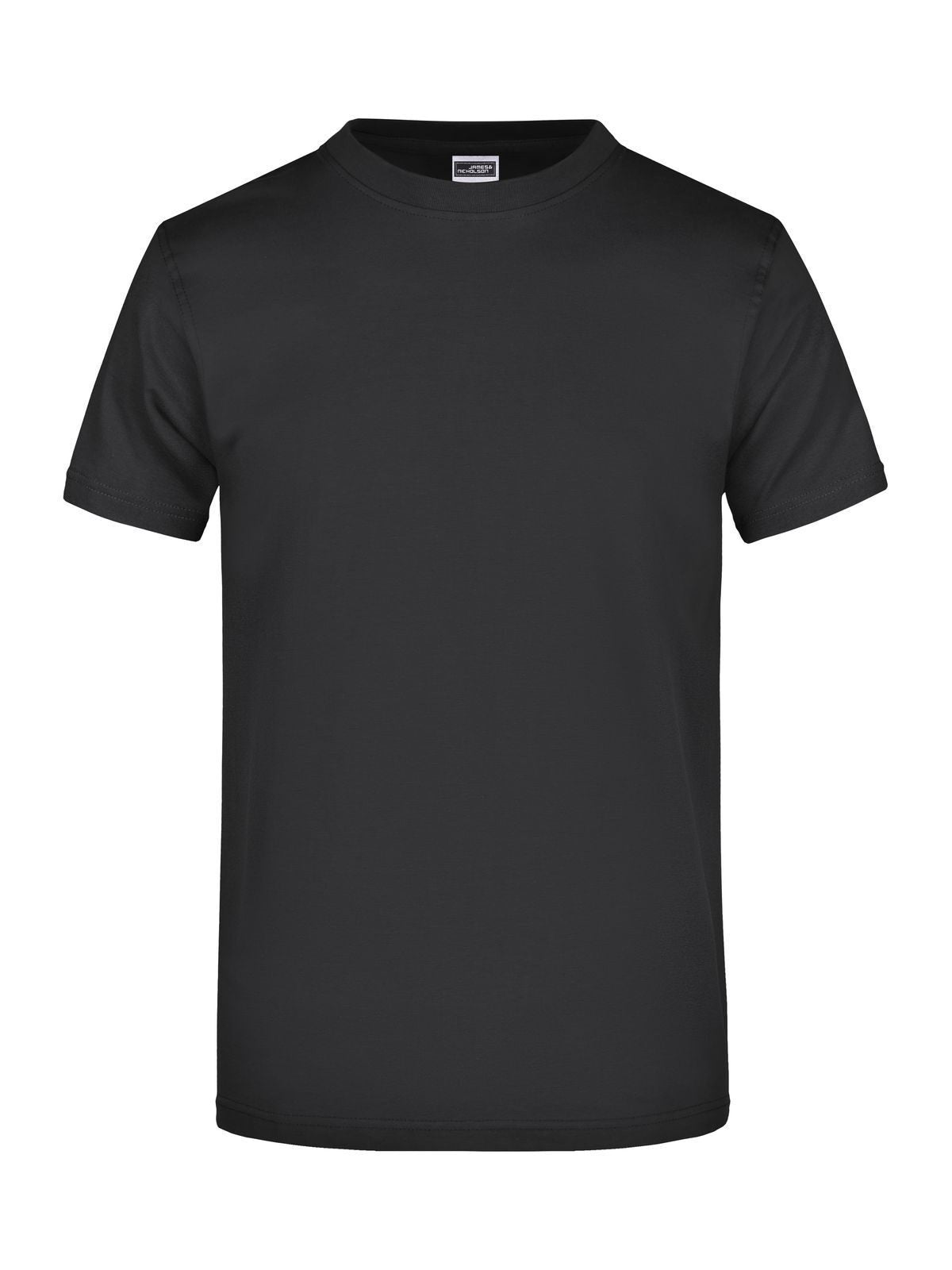 Round-T Heavy T-Shirt – Daiber – Farbe Schwarz – individuell veredelbar