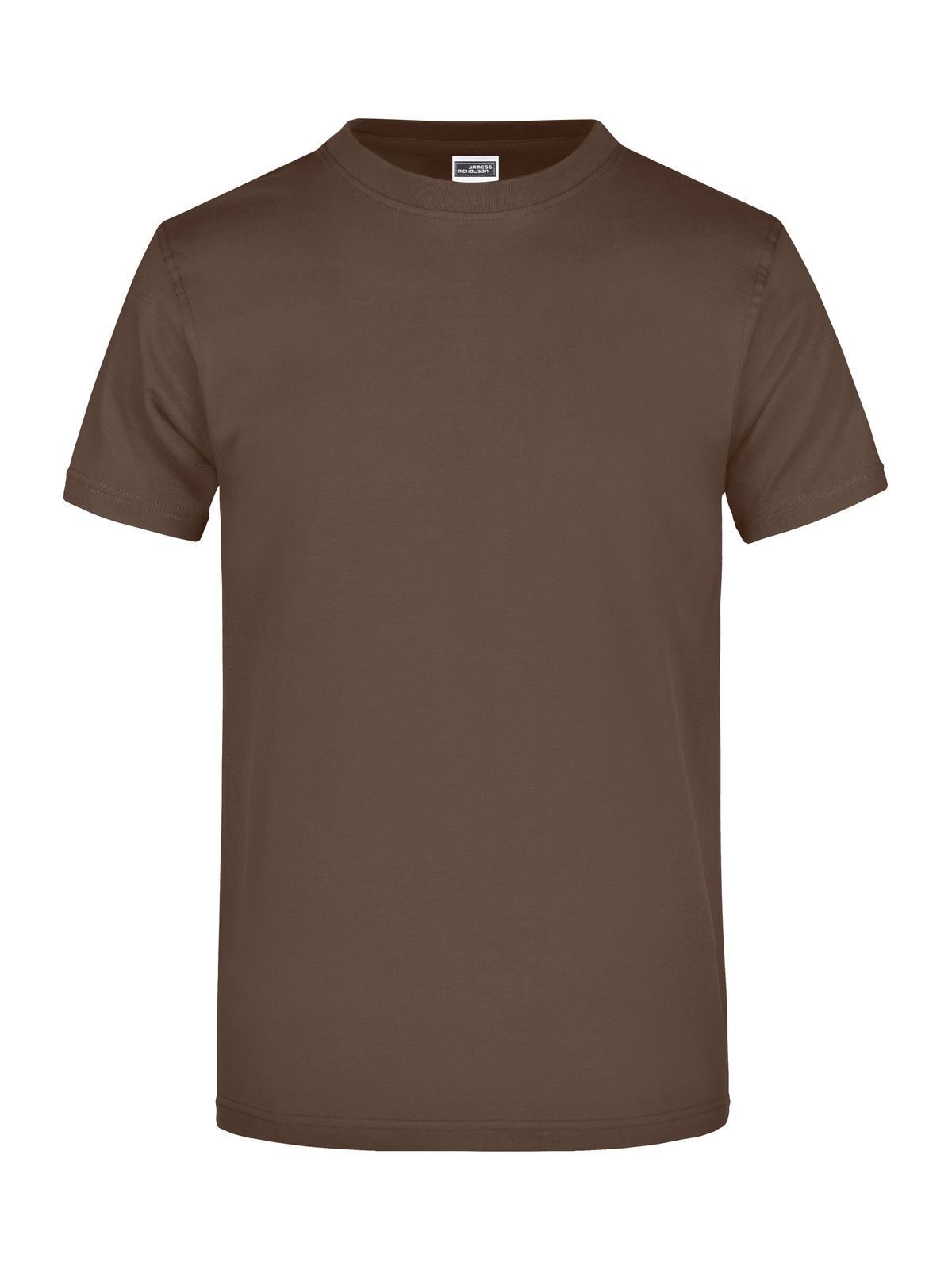 Round-T Heavy T-Shirt – Daiber – Farbe Braun – individuell veredelbar