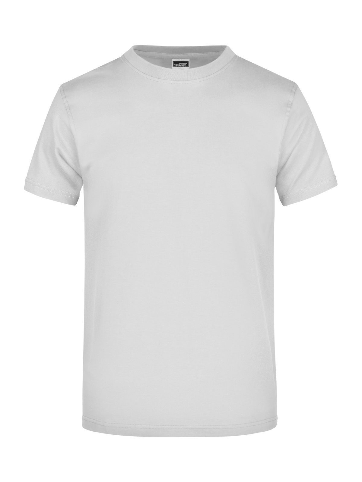 Round-T Heavy T-Shirt – Daiber – Farbe light-grey – individuell veredelbar