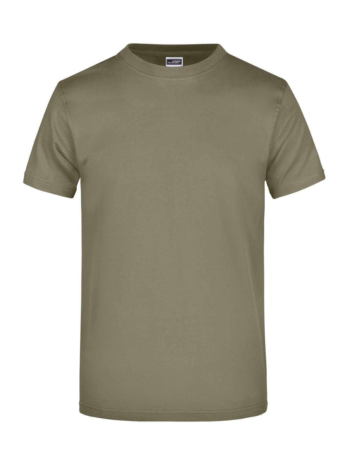 Round-T Heavy T-Shirt – Daiber – Farbe Olive – individuell veredelbar