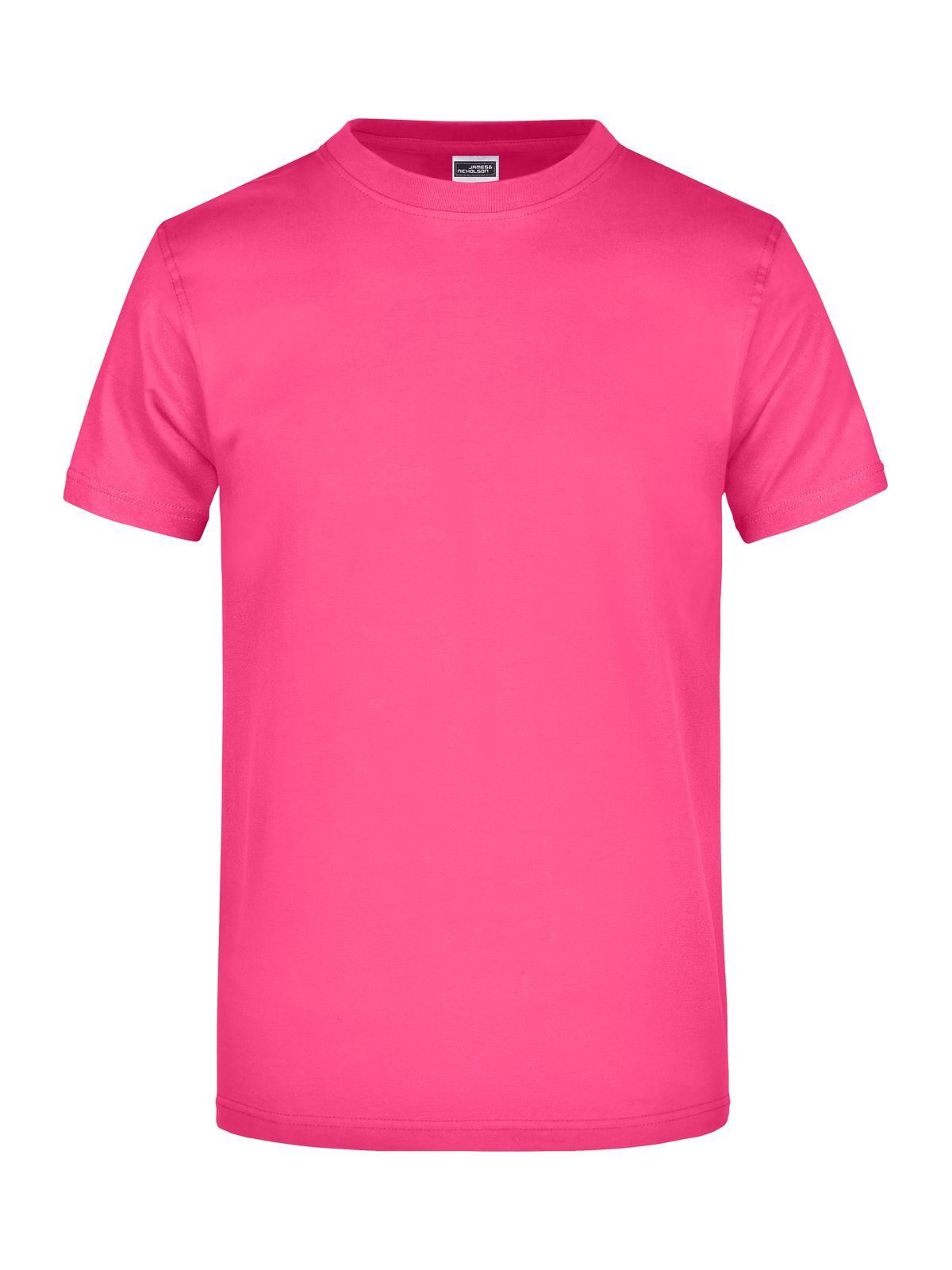 Round-T Heavy T-Shirt – Daiber – Farbe Pink – individuell veredelbar