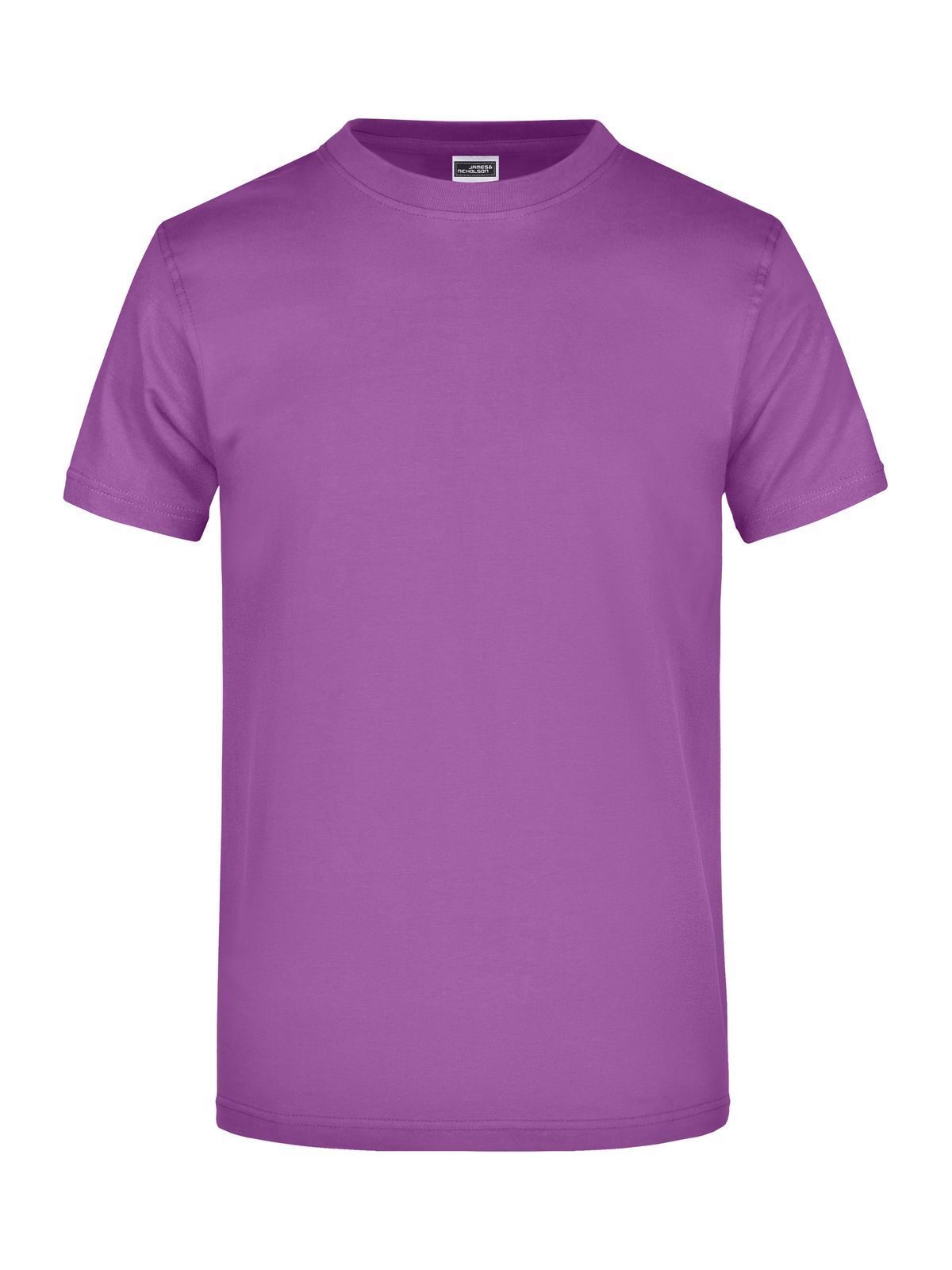 Round-T Heavy T-Shirt – Daiber – Farbe Lila – individuell veredelbar