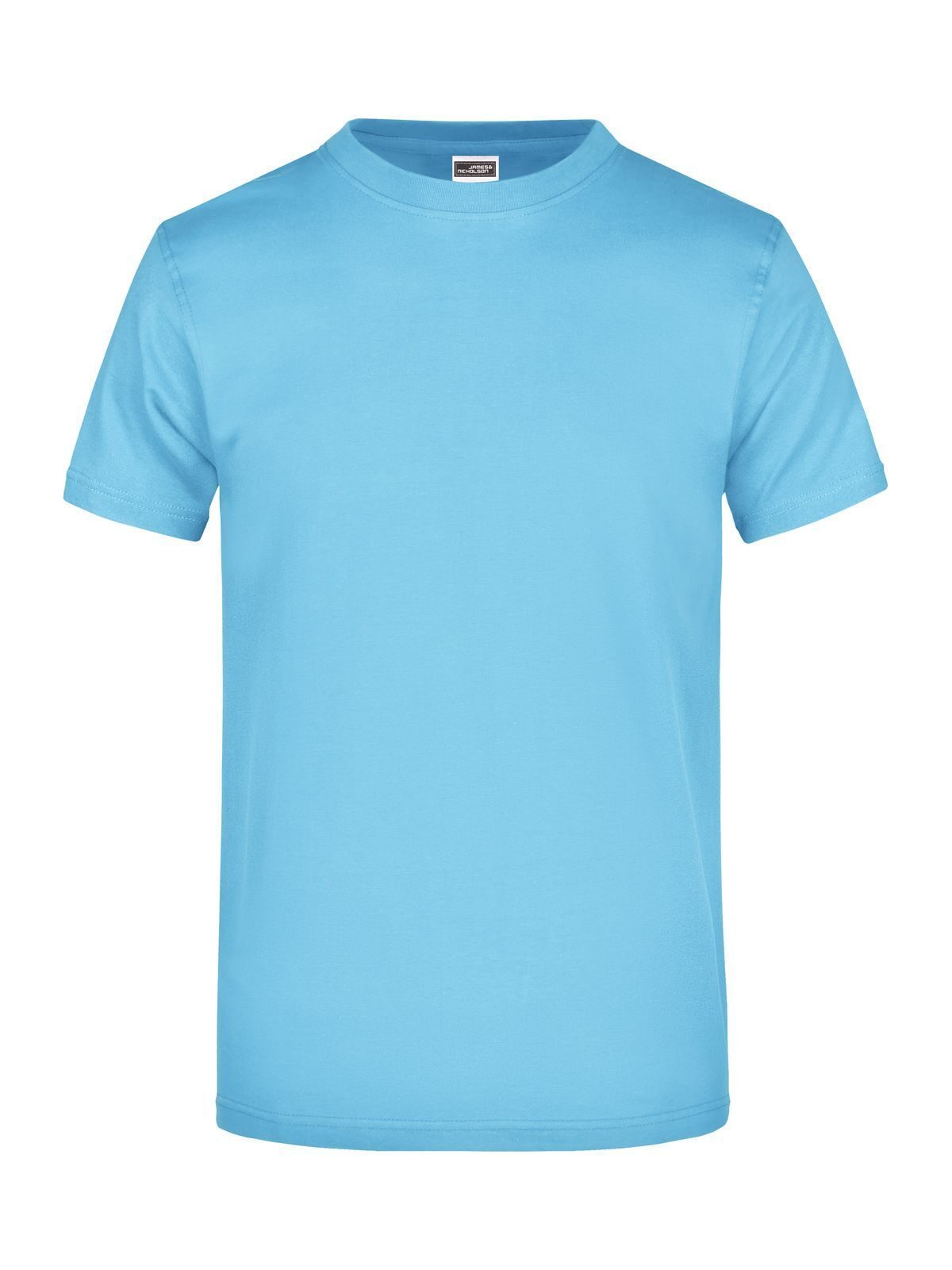 Round-T Heavy T-Shirt – Daiber – Farbe sky-blue – individuell veredelbar