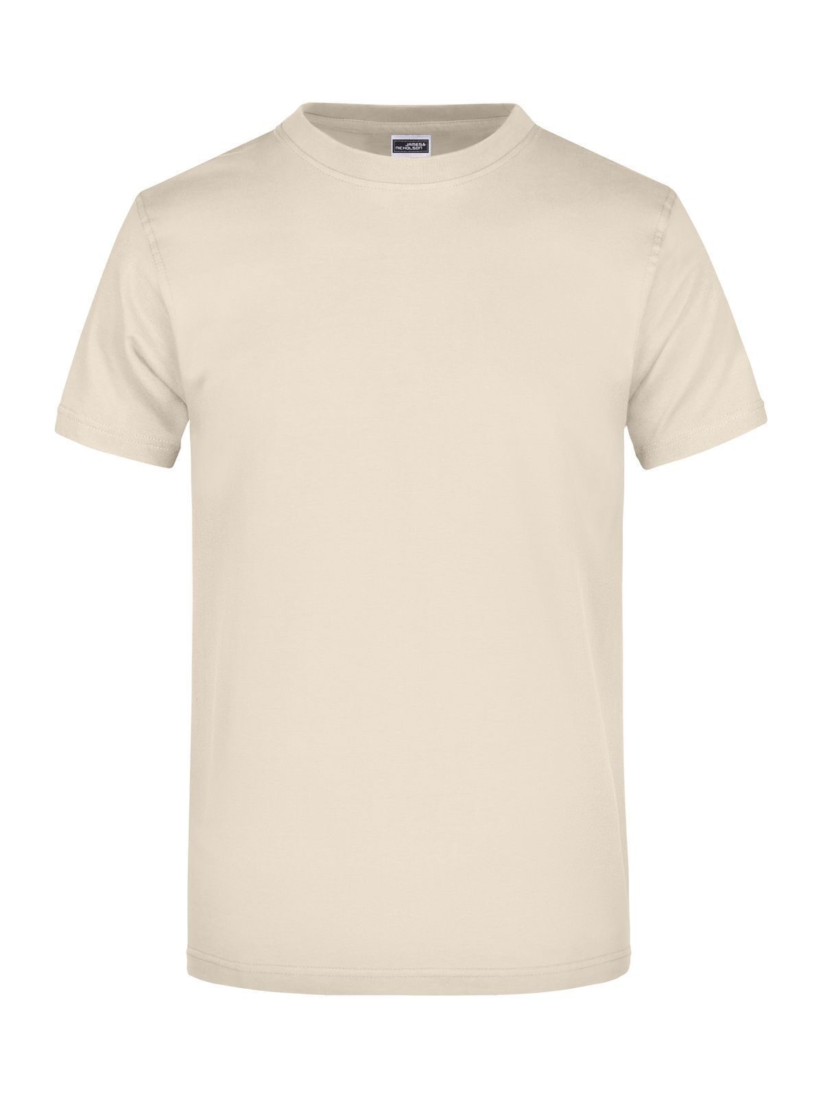 Round-T Heavy T-Shirt – Daiber – Farbe Stein – individuell veredelbar