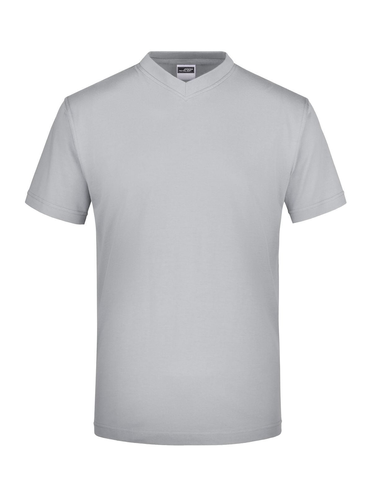 V-T Medium T-Shirt – Daiber – Farbe light-grey – individuell veredelbar