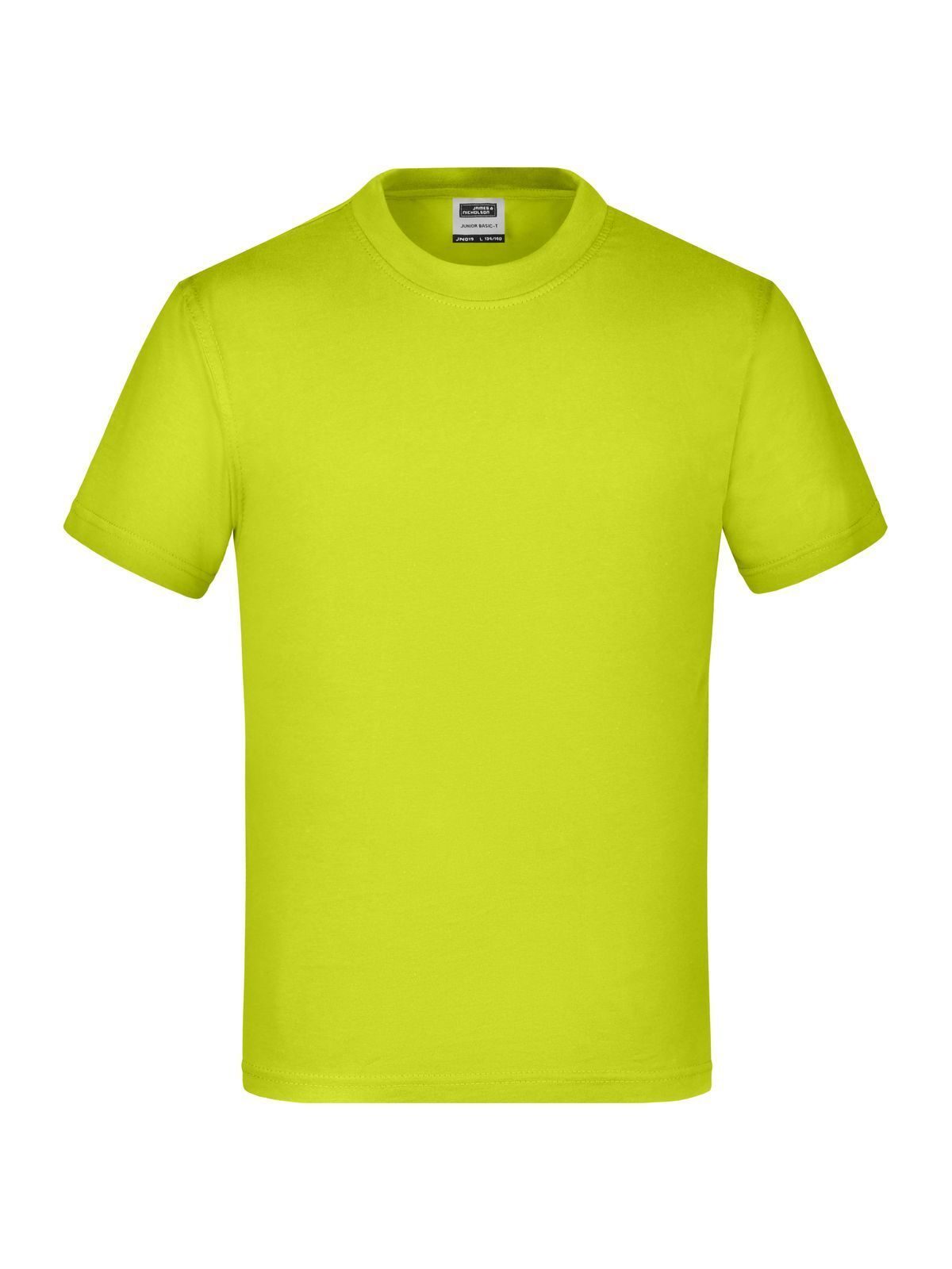 Junior Basic-T Kinder T-Shirt – Daiber – Farbe acid-yellow – individuell veredelbar