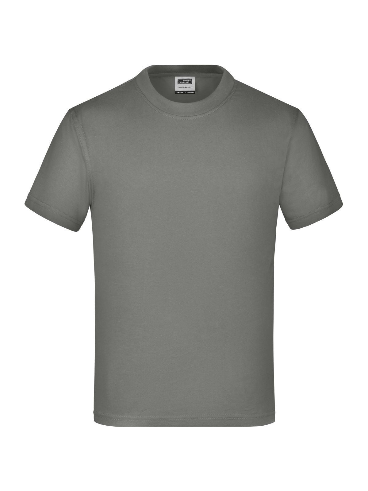 Junior Basic-T Kinder T-Shirt – Daiber – Farbe dark-grey – individuell veredelbar
