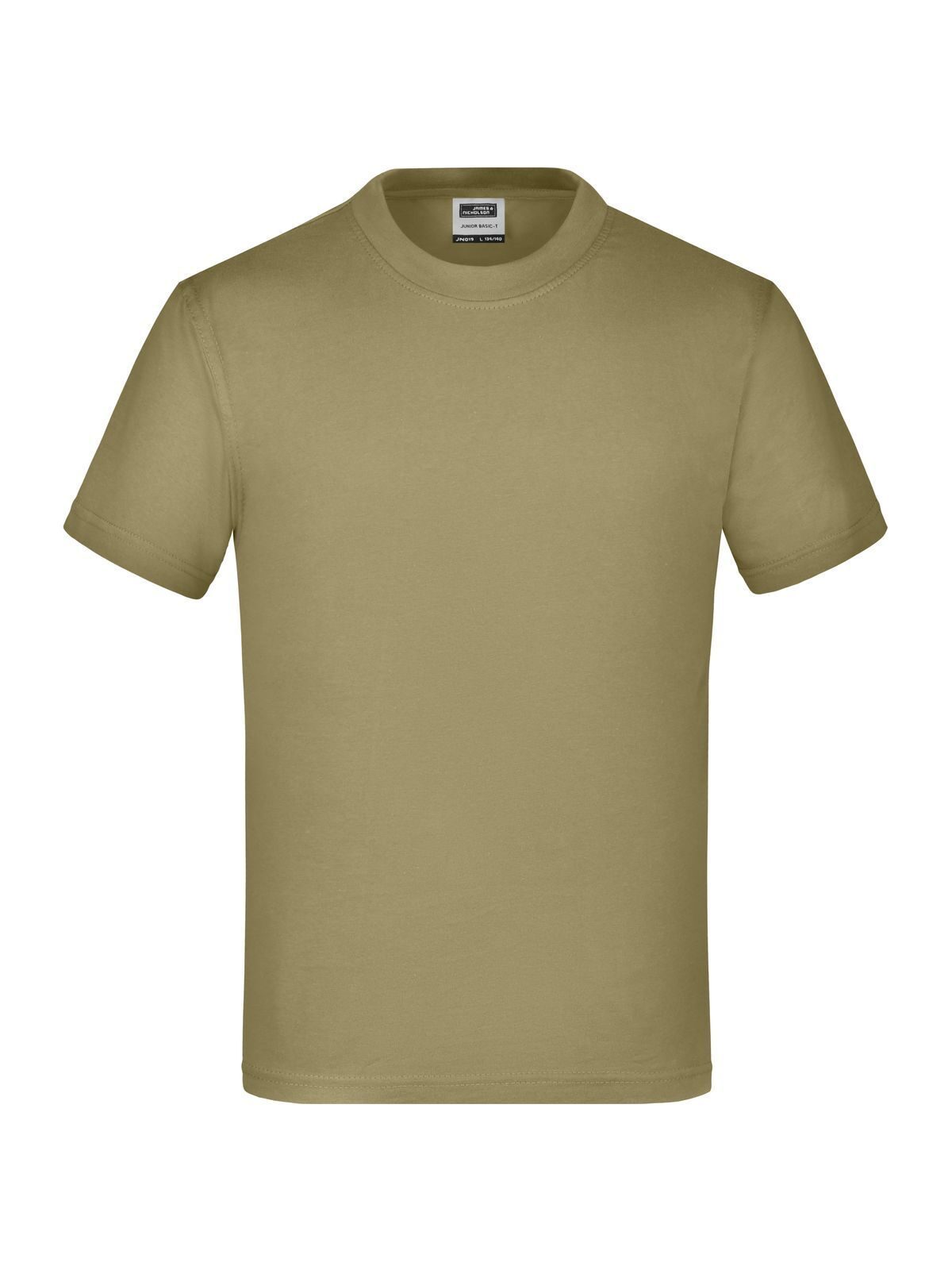 Junior Basic-T Kinder T-Shirt – Daiber – Farbe Khaki – individuell veredelbar