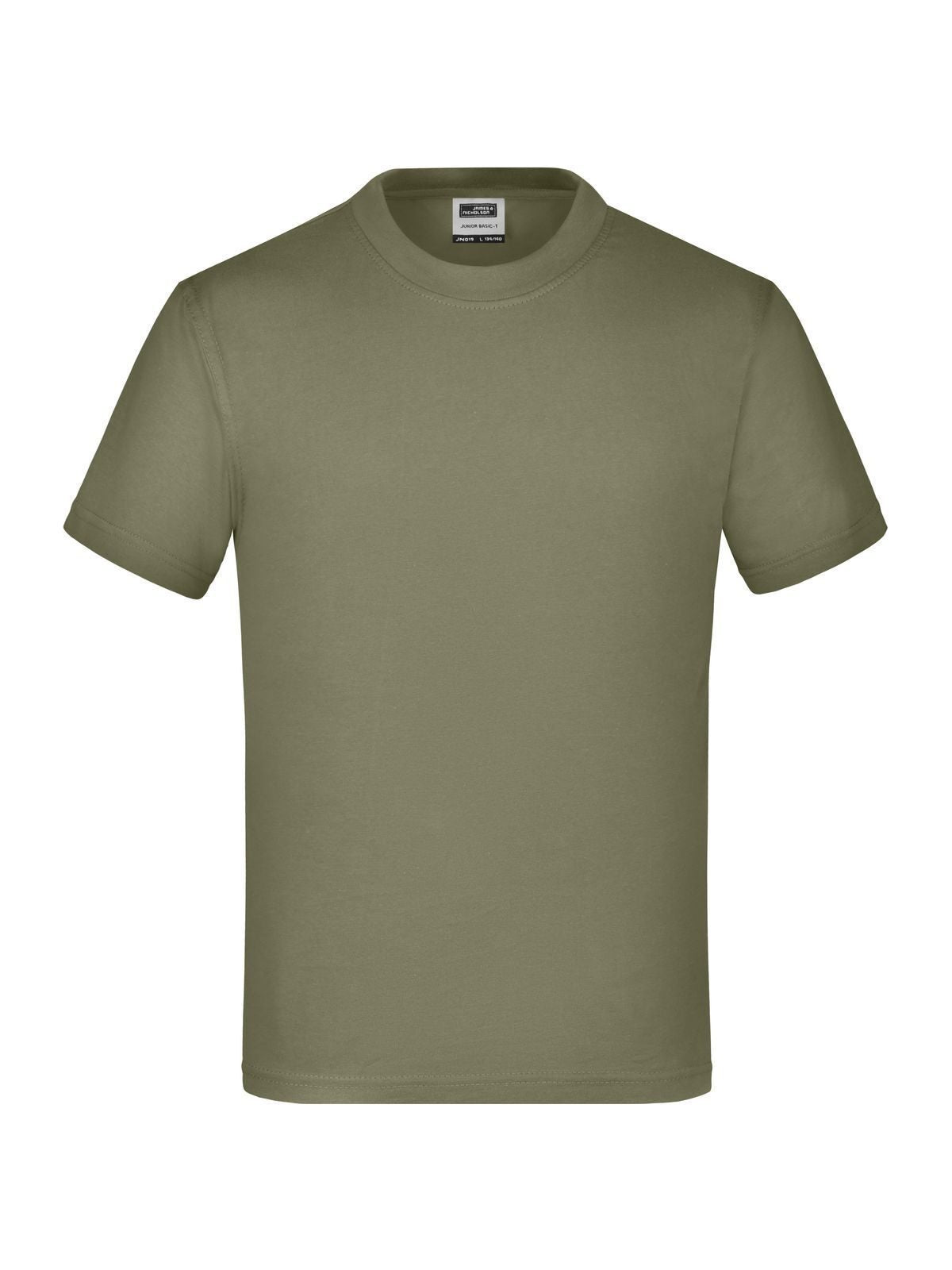 Junior Basic-T Kinder T-Shirt – Daiber – Farbe Olive – individuell veredelbar