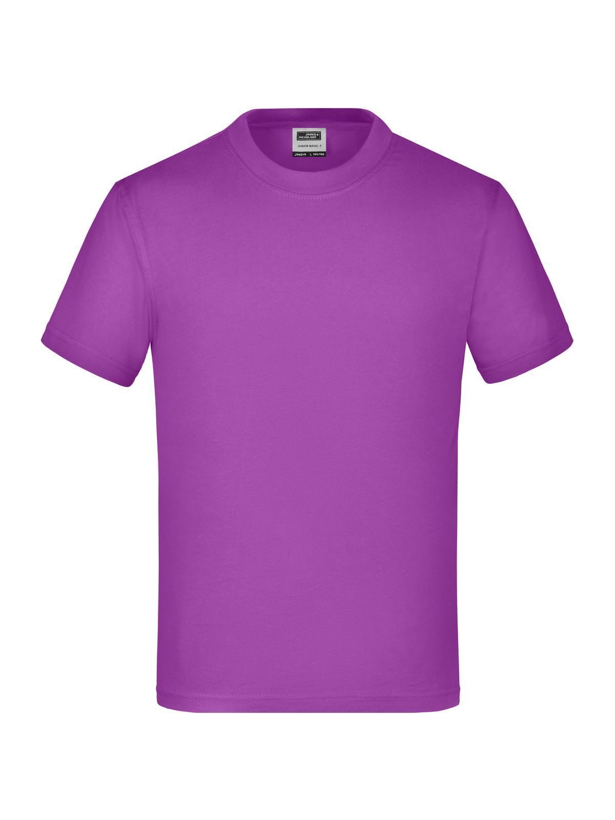Junior Basic-T Kinder T-Shirt – Daiber – Farbe Lila – individuell veredelbar