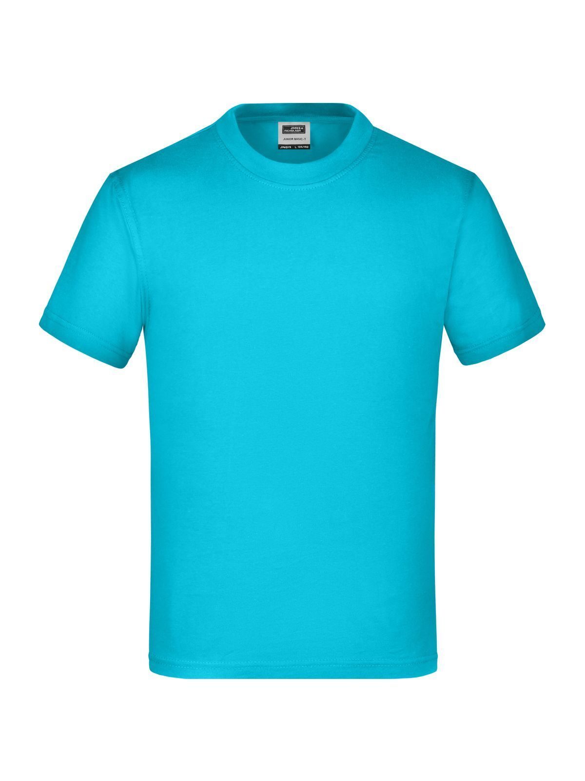 Junior Basic-T Kinder T-Shirt – Daiber – Farbe Türkis – individuell veredelbar