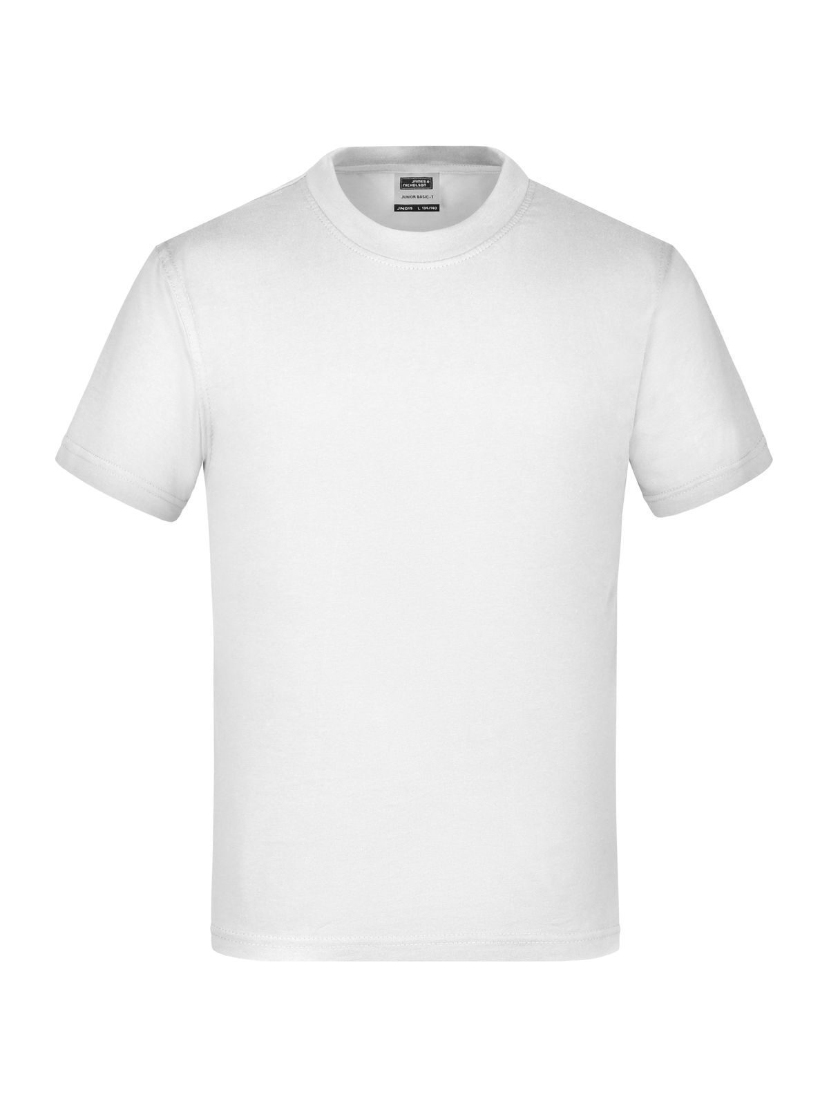 Junior Basic-T Kinder T-Shirt – Daiber – Farbe Weiß – individuell veredelbar