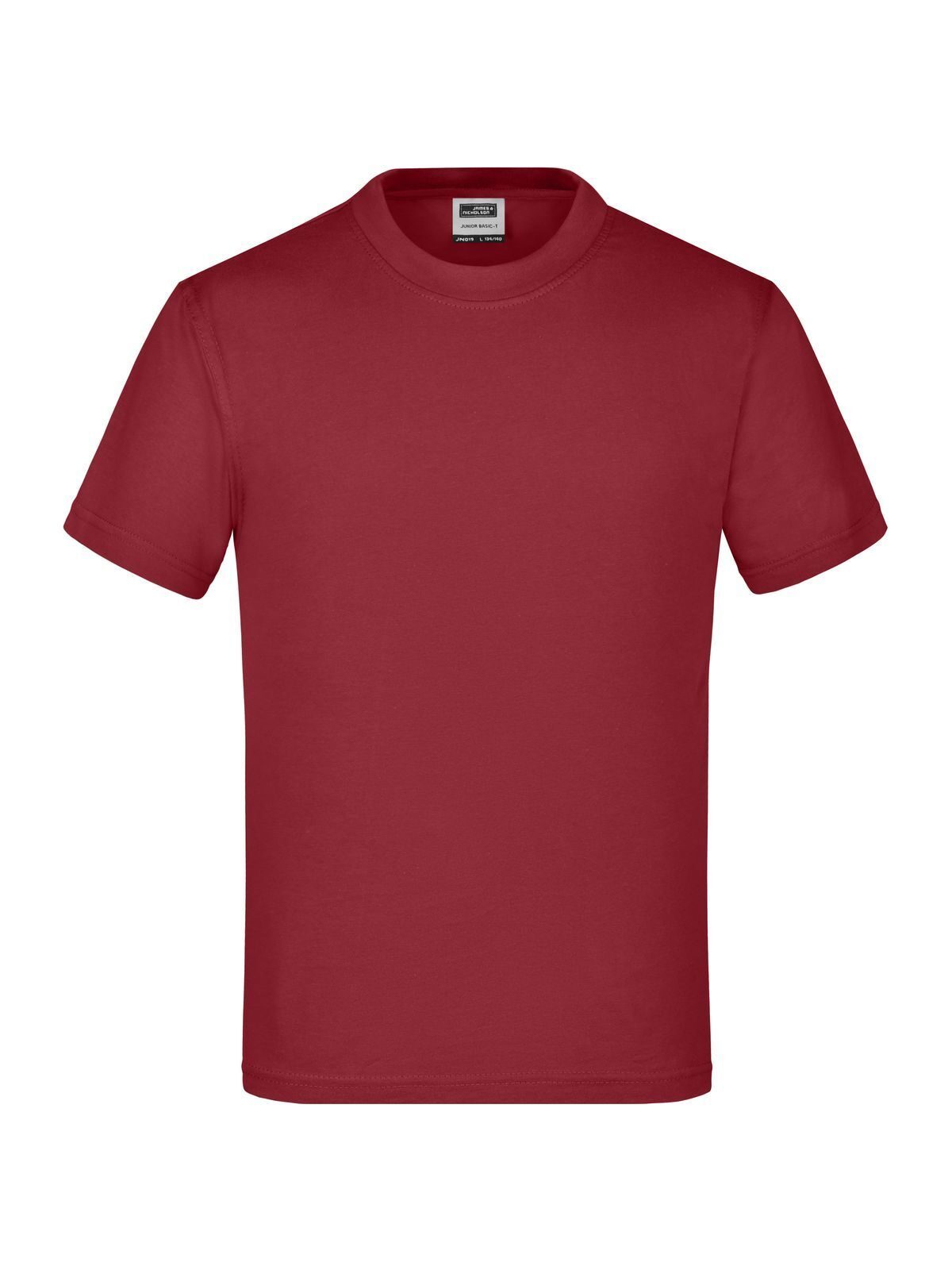 Junior Basic-T Kinder T-Shirt – Daiber – Farbe Bordeaux – individuell veredelbar