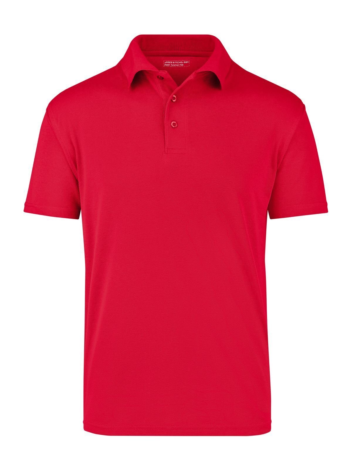 Function Polo Herren Poloshirt – Daiber – Farbe Rot – individuell veredelbar
