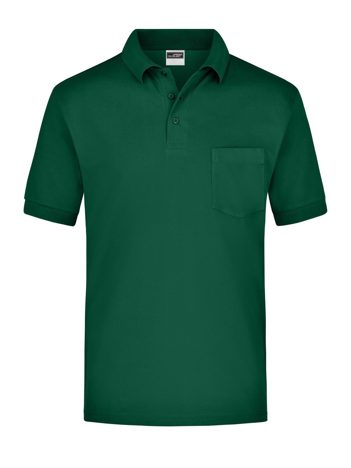 Polo Piqué Pocket Herren Poloshirt – Daiber – Farbe dark-green – individuell veredelbar