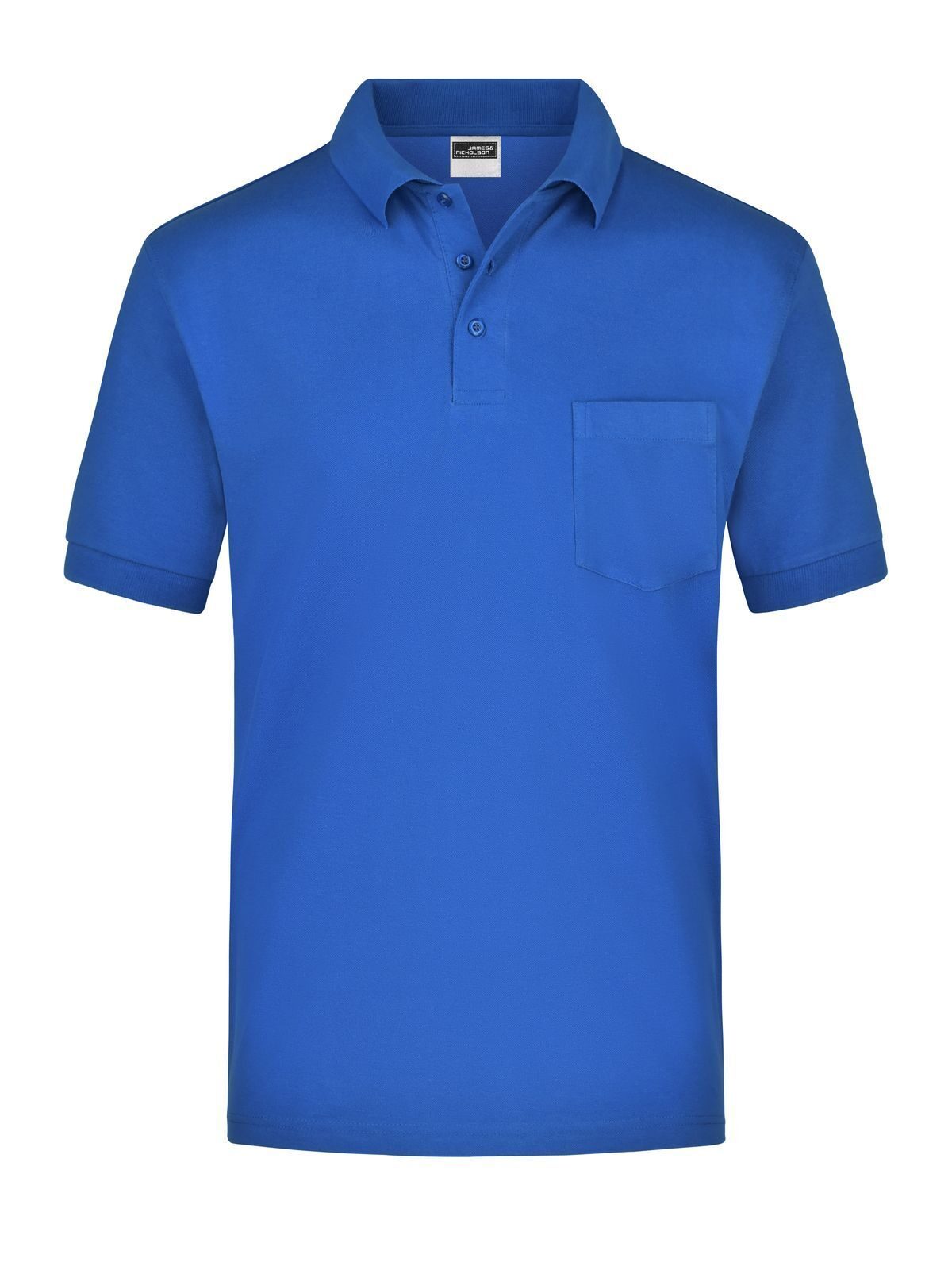 Polo Piqué Pocket Herren Poloshirt – Daiber – Farbe Royalblau – individuell veredelbar