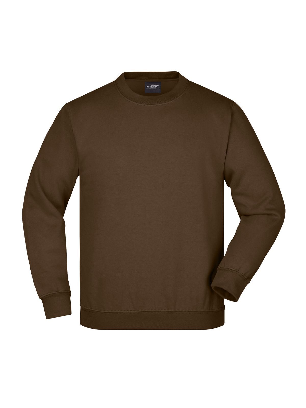 Round Sweat Heavy Junior Kinder Sweatshirt / Hoodie – Daiber – Farbe Braun – individuell veredelbar