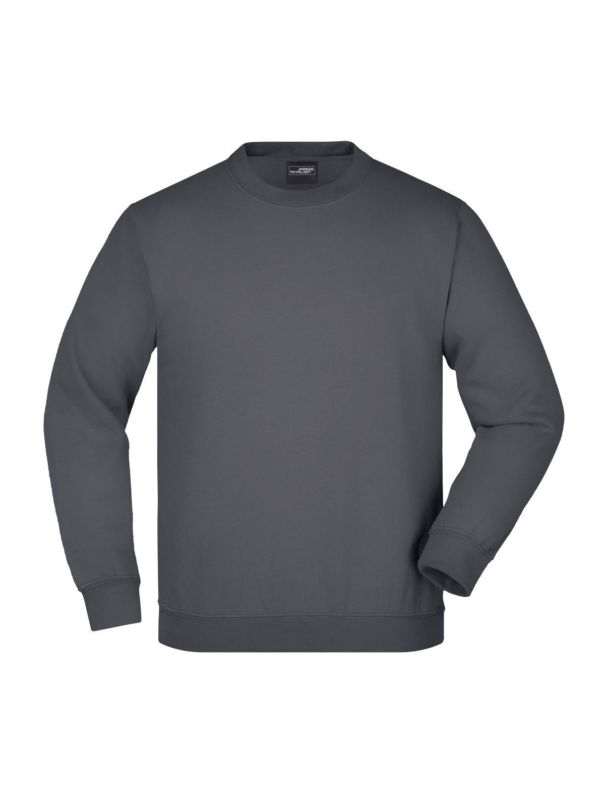 Round Sweat Heavy Junior Kinder Sweatshirt / Hoodie – Daiber – Farbe carbon – individuell veredelbar