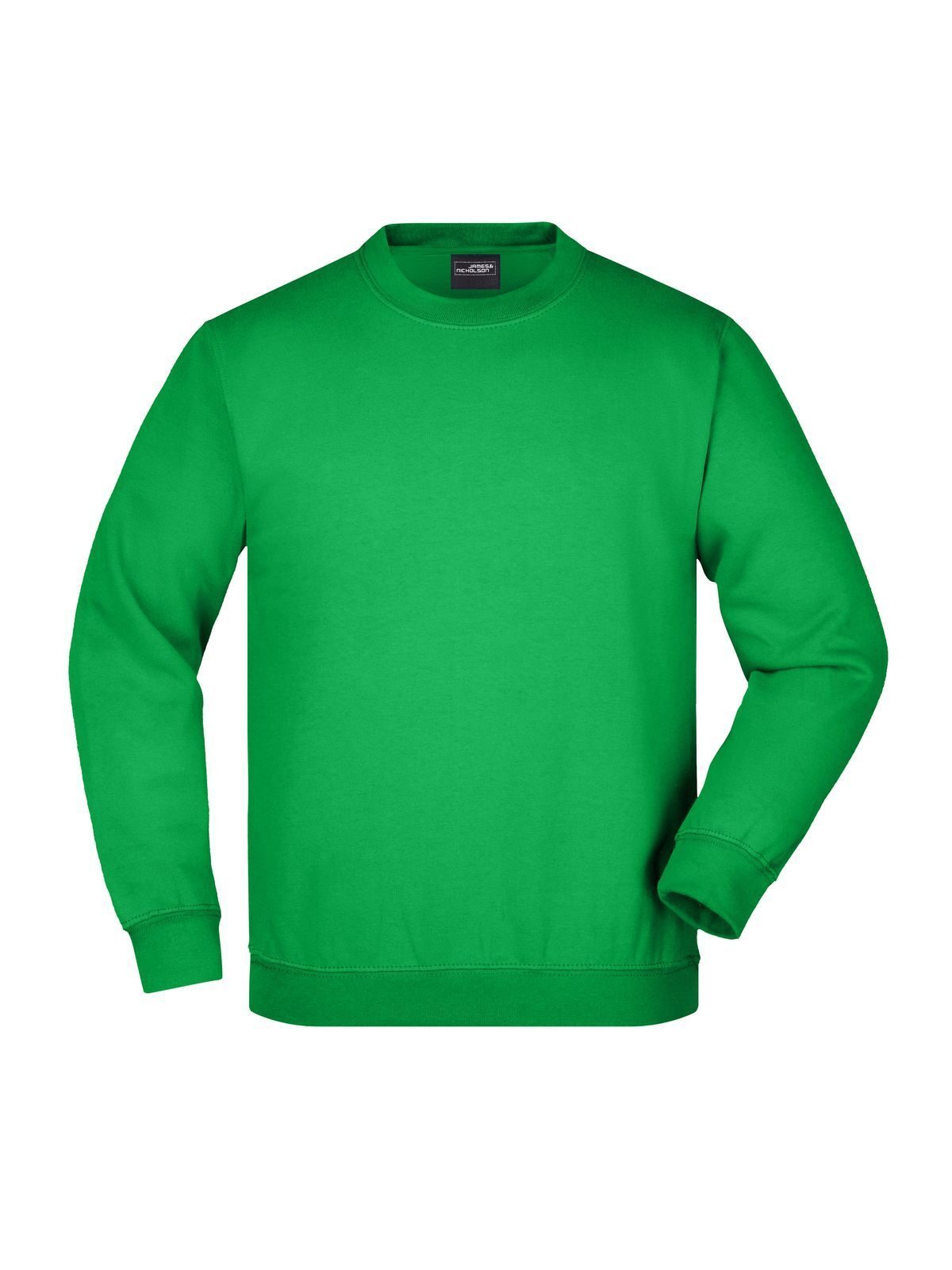 Round Sweat Heavy Junior Kinder Sweatshirt / Hoodie – Daiber – Farbe fern-green – individuell veredelbar