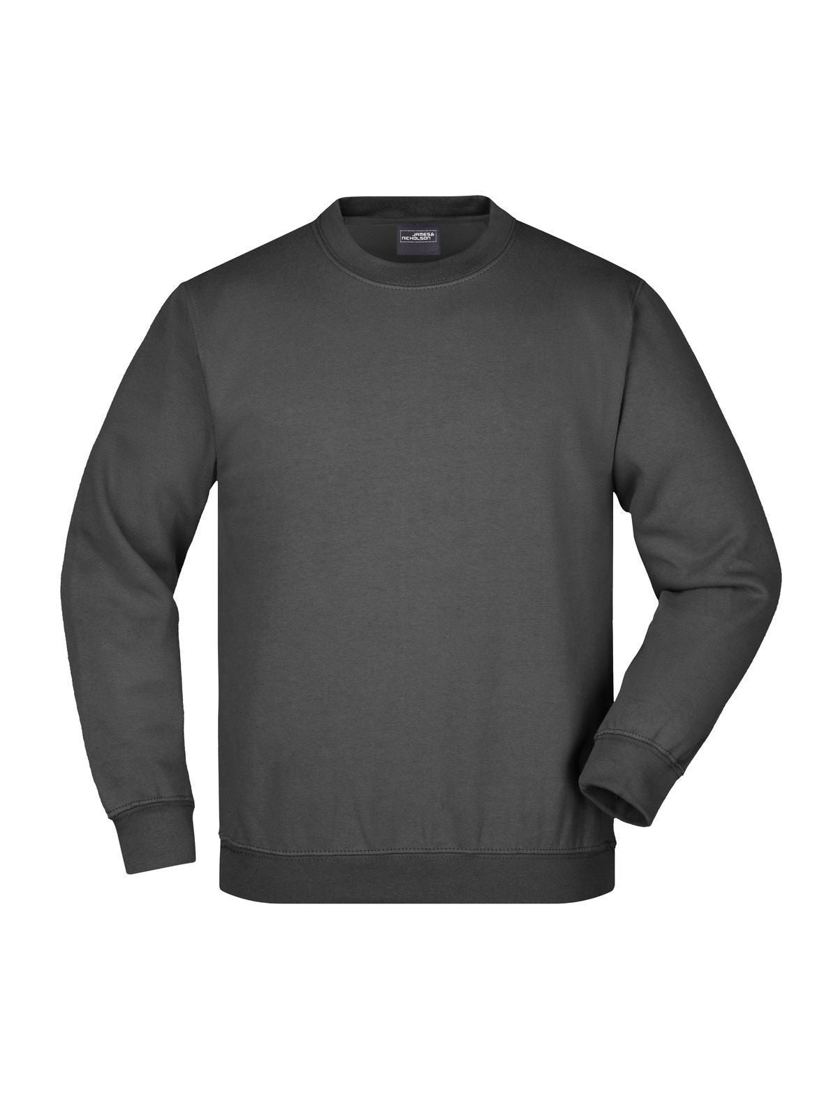 Round Sweat Heavy Junior Kinder Sweatshirt / Hoodie – Daiber – Farbe graphite – individuell veredelbar