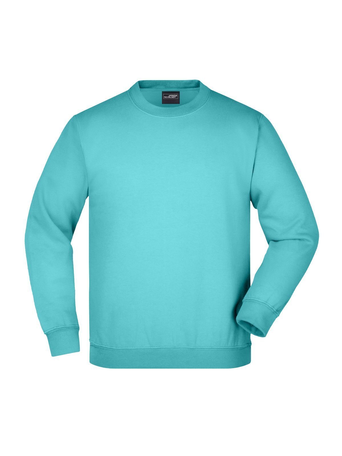 Round Sweat Heavy Junior Kinder Sweatshirt / Hoodie – Daiber – Farbe pacific – individuell veredelbar