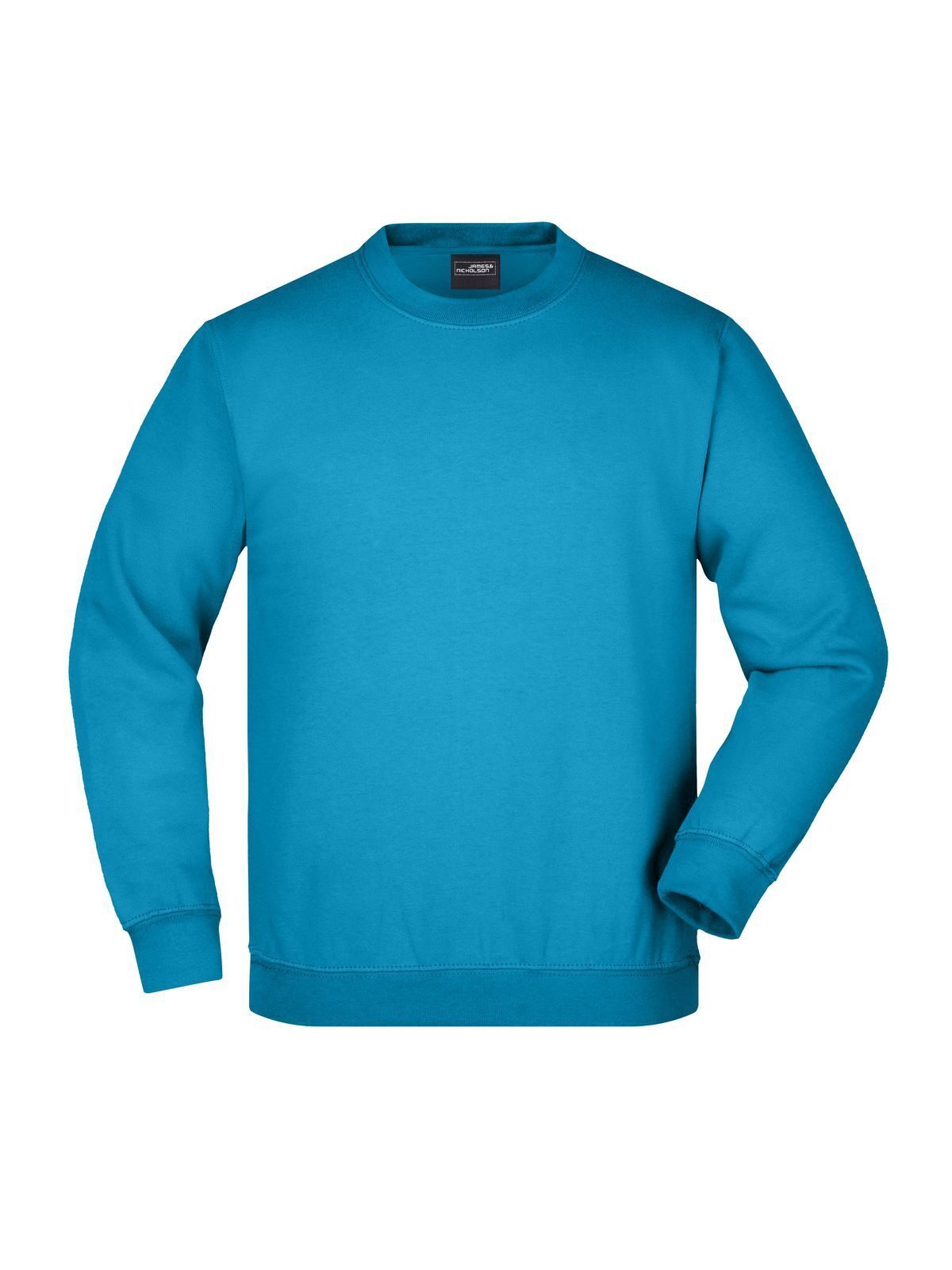 Round Sweat Heavy Junior Kinder Sweatshirt / Hoodie – Daiber – Farbe Türkis – individuell veredelbar