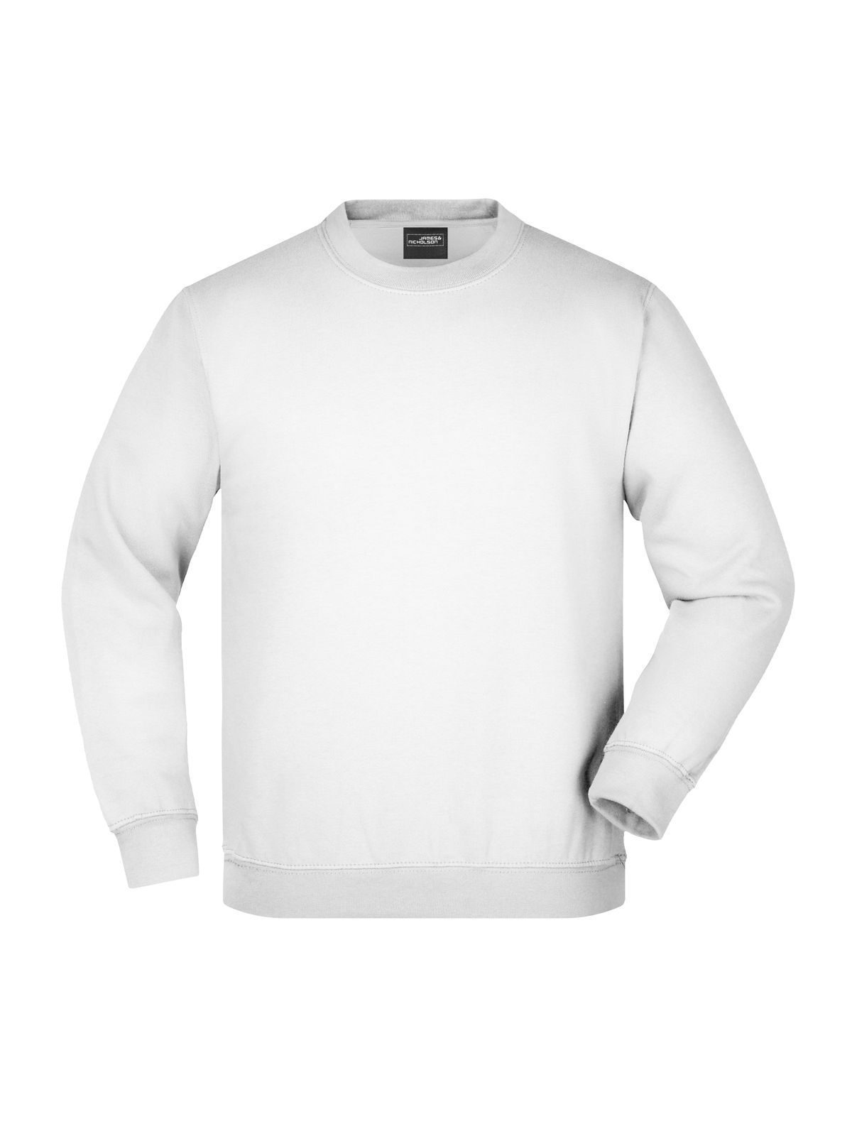 Round Sweat Heavy Junior Kinder Sweatshirt / Hoodie – Daiber – Farbe Weiß – individuell veredelbar