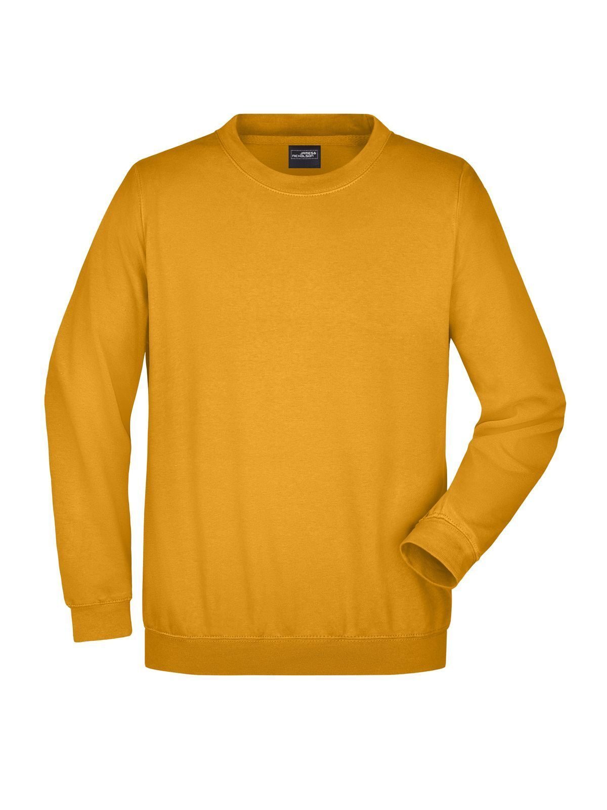 Round Sweat Heavy Herren Sweatshirt / Hoodie – Daiber – Farbe gold-yellow – individuell veredelbar