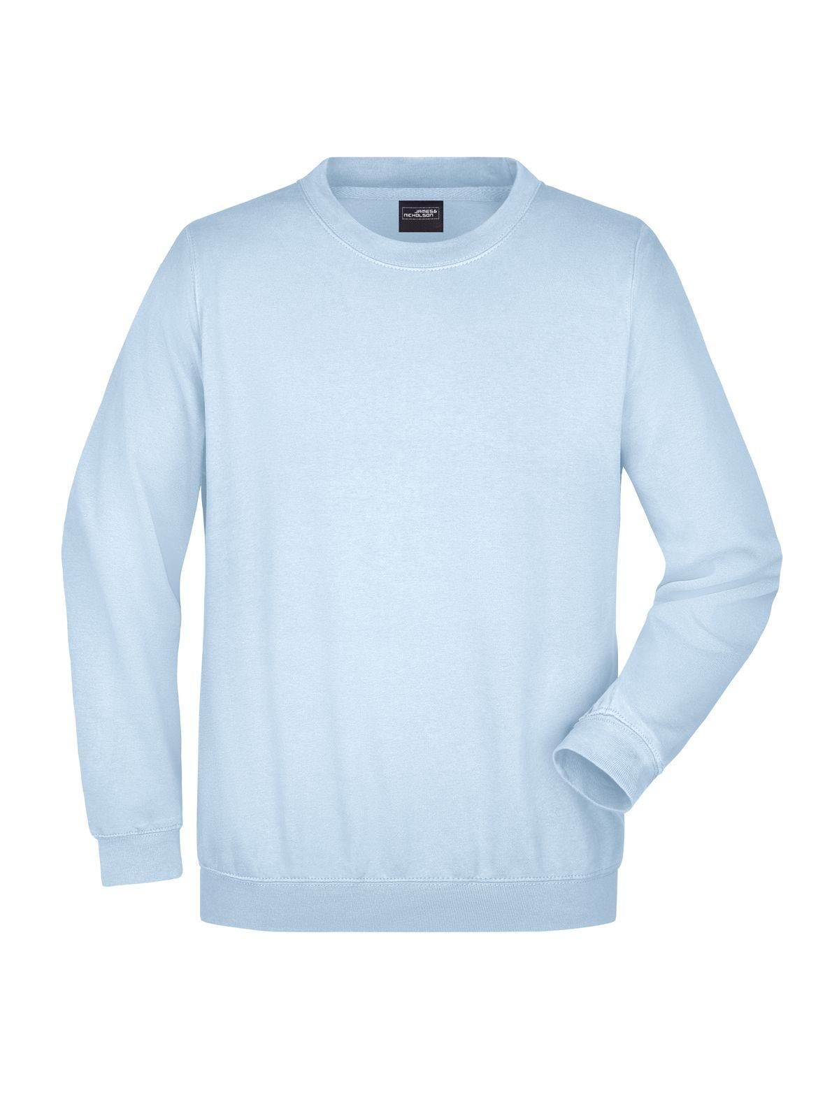 Round Sweat Heavy Herren Sweatshirt / Hoodie – Daiber – Farbe light-blue – individuell veredelbar