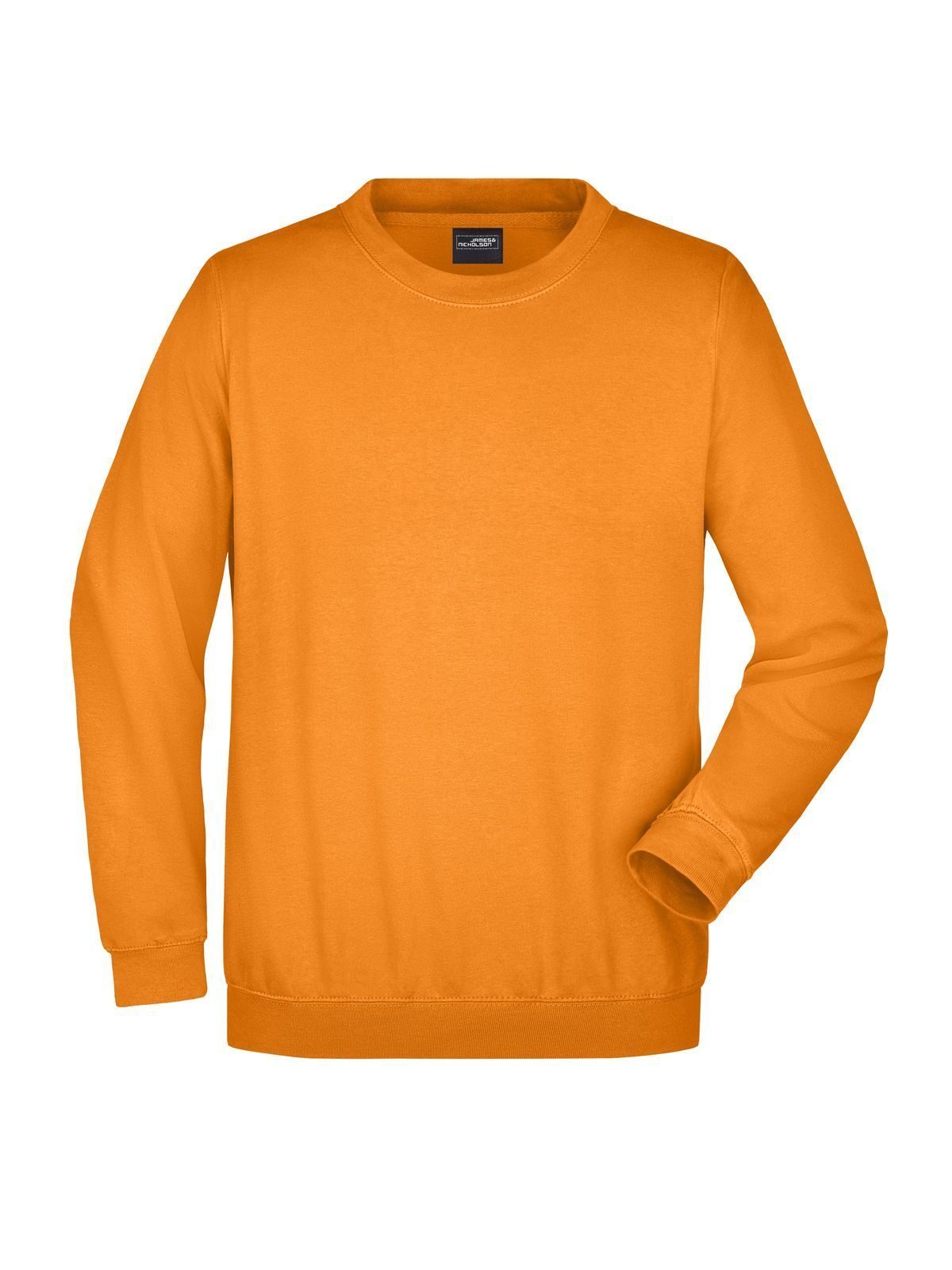 Round Sweat Heavy Herren Sweatshirt / Hoodie – Daiber – Farbe Orange – individuell veredelbar