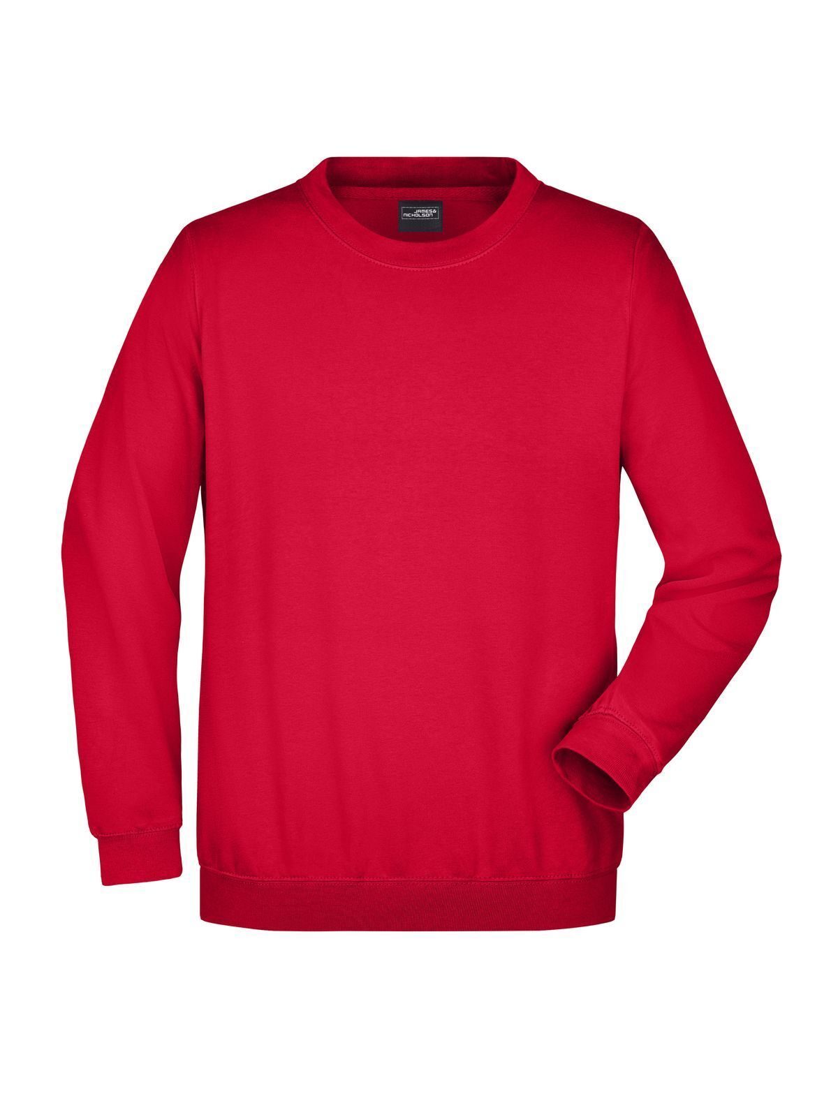 Round Sweat Heavy Herren Sweatshirt / Hoodie – Daiber – Farbe Rot – individuell veredelbar
