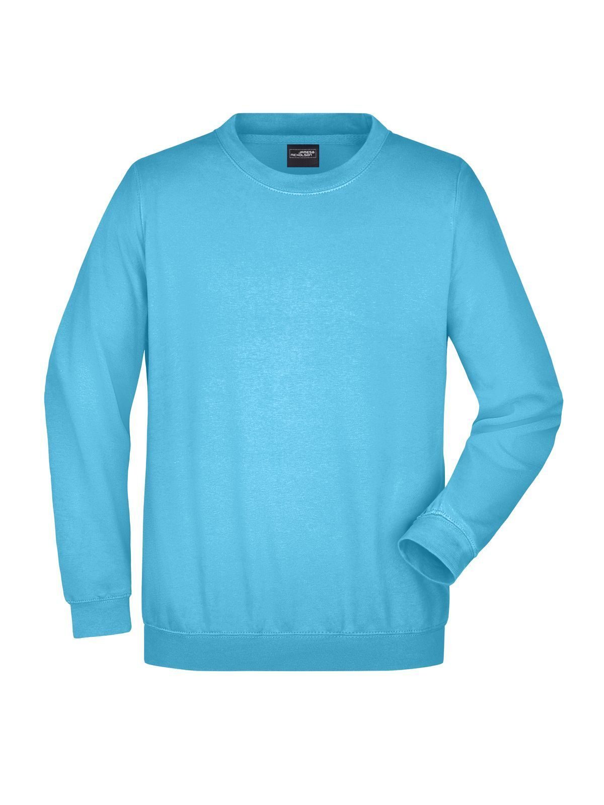 Round Sweat Heavy Herren Sweatshirt / Hoodie – Daiber – Farbe Türkis – individuell veredelbar