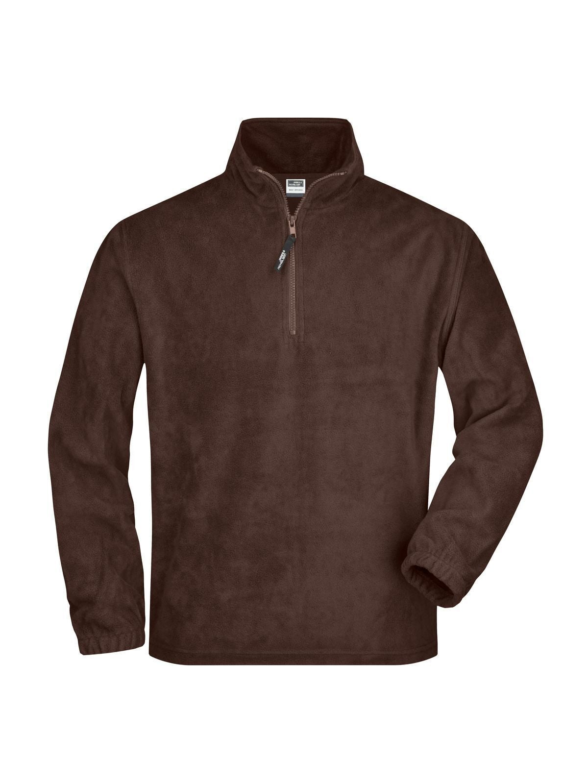 Half-Zip Fleece – Daiber – Farbe Braun – individuell veredelbar