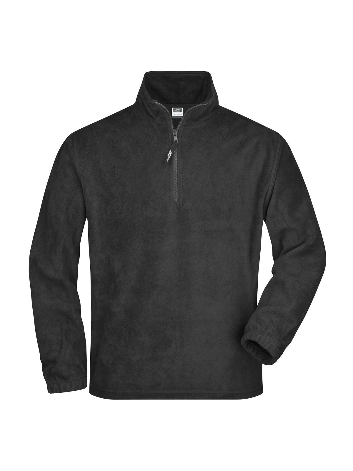 Half-Zip Fleece – Daiber – Farbe dark-grey – individuell veredelbar
