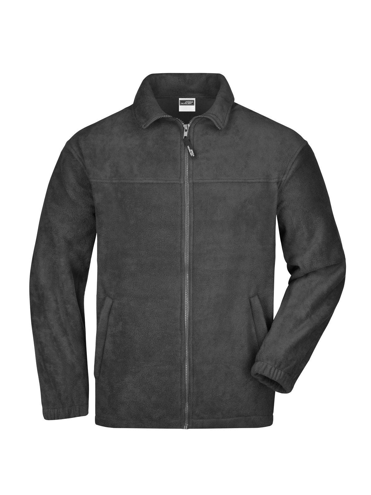 Full-Zip Fleece – Daiber – Farbe dark-grey – individuell veredelbar