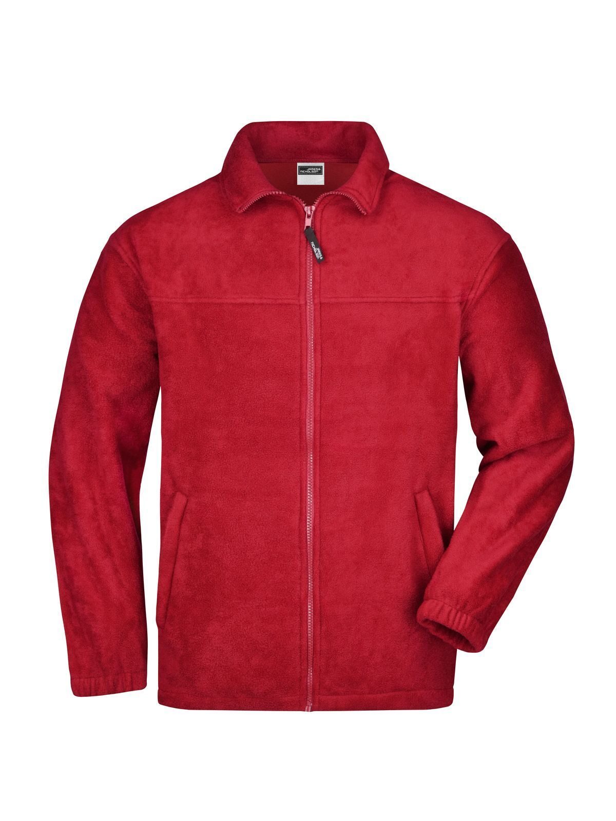 Full-Zip Fleece – Daiber – Farbe Rot – individuell veredelbar