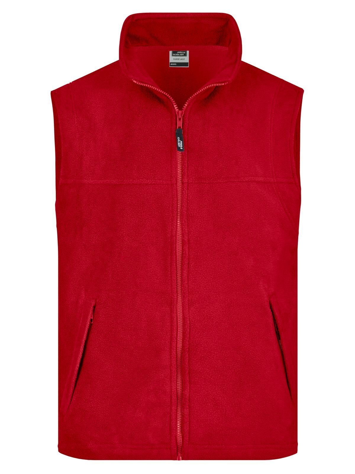 Fleece Vest – Daiber – Farbe Rot – individuell veredelbar