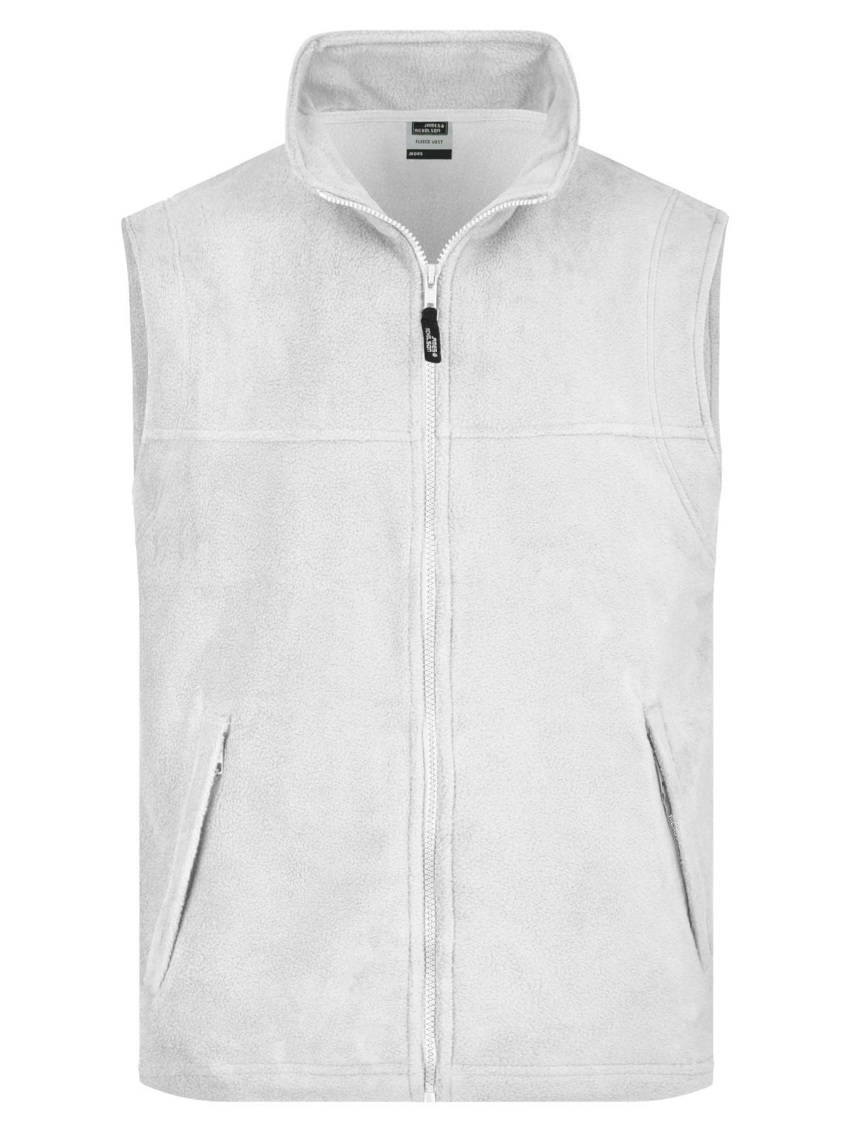 Fleece Vest – Daiber – Farbe Weiß – individuell veredelbar