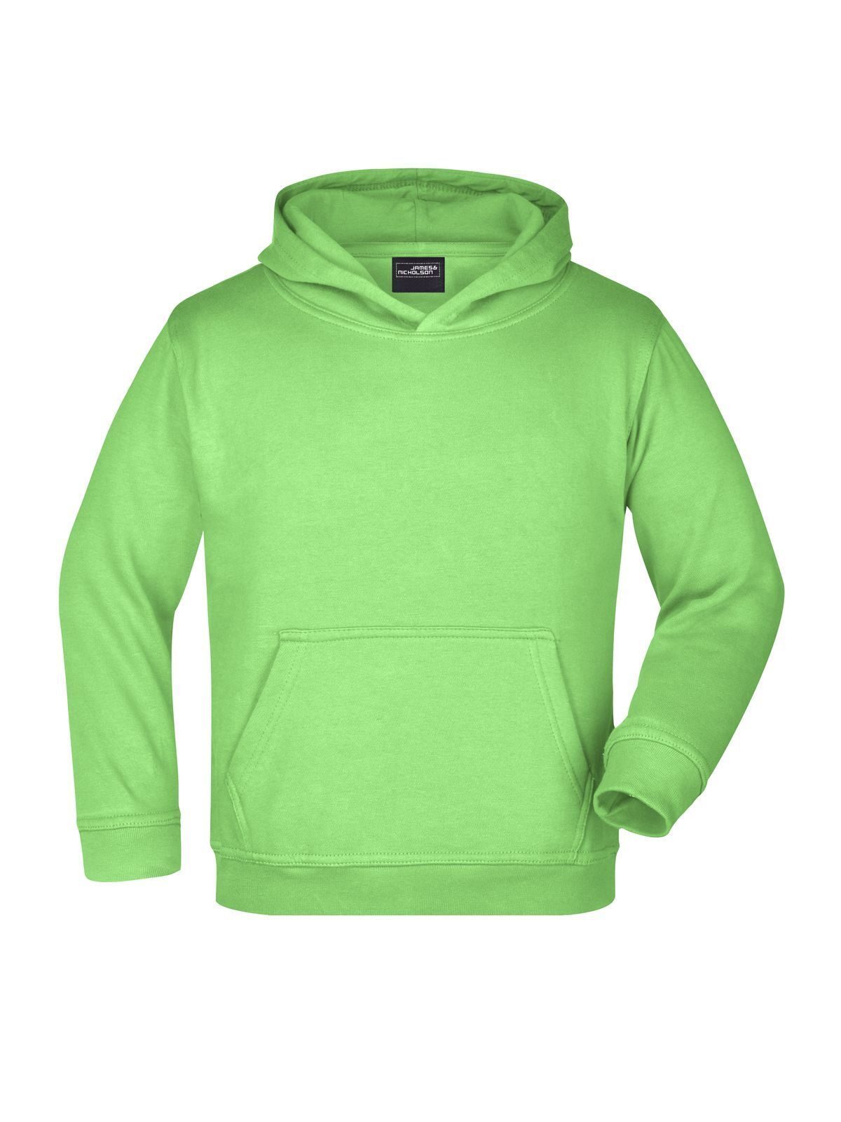 Hooded Sweat Junior Kinder Sweatshirt / Hoodie – Daiber – Farbe lime-green – individuell veredelbar