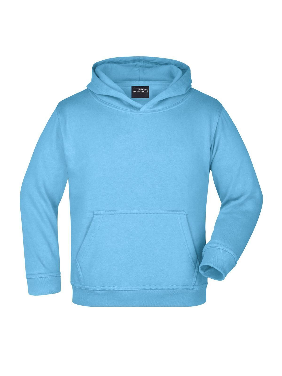 Hooded Sweat Junior Kinder Sweatshirt / Hoodie – Daiber – Farbe sky-blue – individuell veredelbar